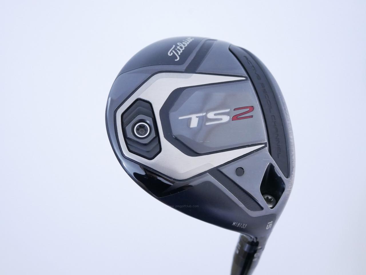 Fairway Wood : Titleist : หัวไม้ 3 Titleist TS2 (ออกปี 2019) Loft 15 ก้าน Titleist TSP322 55 Flex S