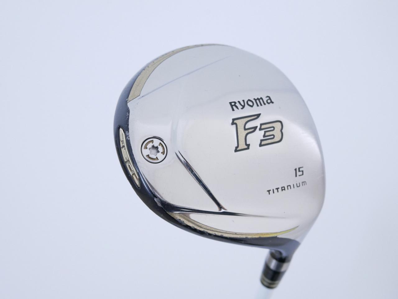 Fairway Wood : Other Brand : หัวไม้ 3 Ryoma F Titanium (รุ่นปี 2019 ไกลมากๆ) Loft 15 ก้าน Fujikura Air Speeder Plus (อ่อนเหมือน R2)