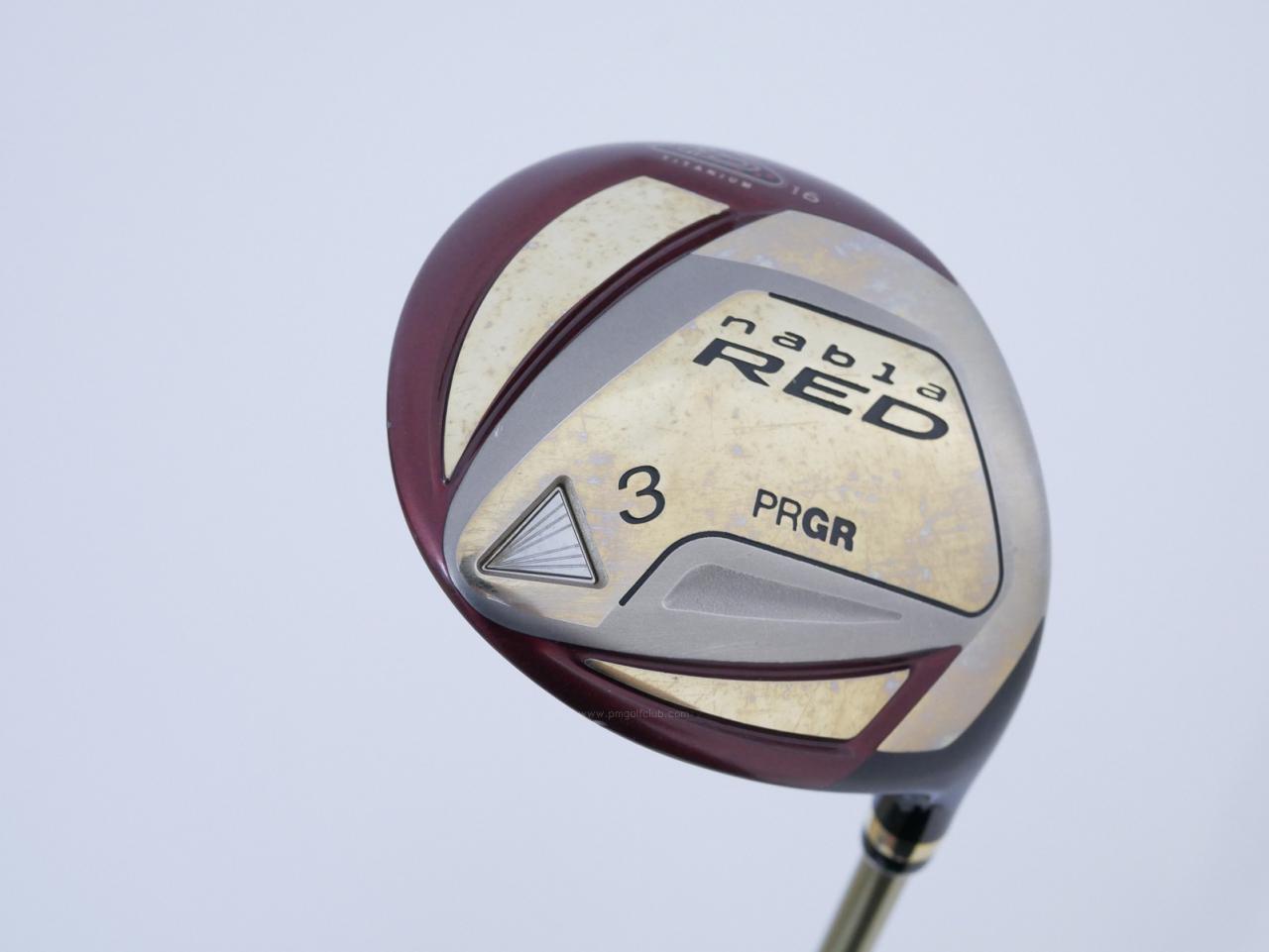 Fairway Wood : PRGR : หัวไม้ 3 PRGR ID Nabla RED Ver II (รุ่นท้อป Titanium) Loft 16 ก้าน M-37 (Flex R)