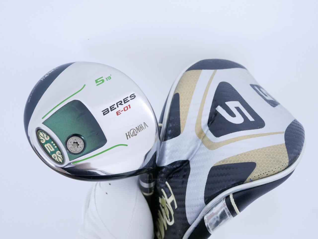 Fairway Wood : Honma : **ก้าน 3 ดาว** หัวไม้ 5 Honma Beres E-01 (เหมาะกับซีเนียร์) Loft 19 ก้าน ARMRQ 6 (45) Flex R (3 ดาว)