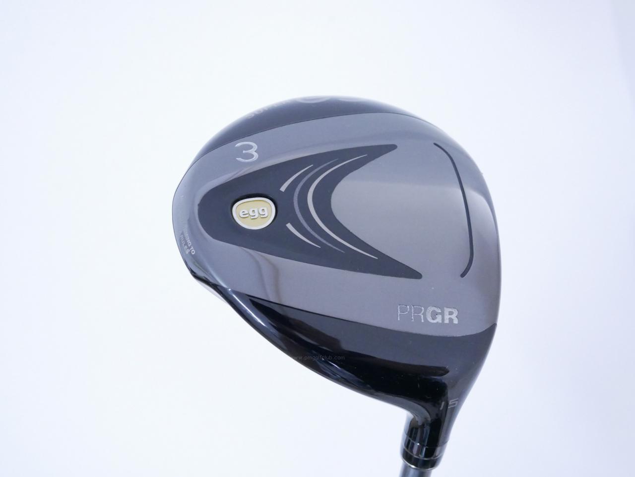 Fairway Wood : PRGR : หัวไม้ 3 PRGR Super Egg (รุ่นปี 2023 หน้าเด้งเกินกฏ COR 0.84 หายากมาก) Loft 15 ก้าน M-37 Flex R