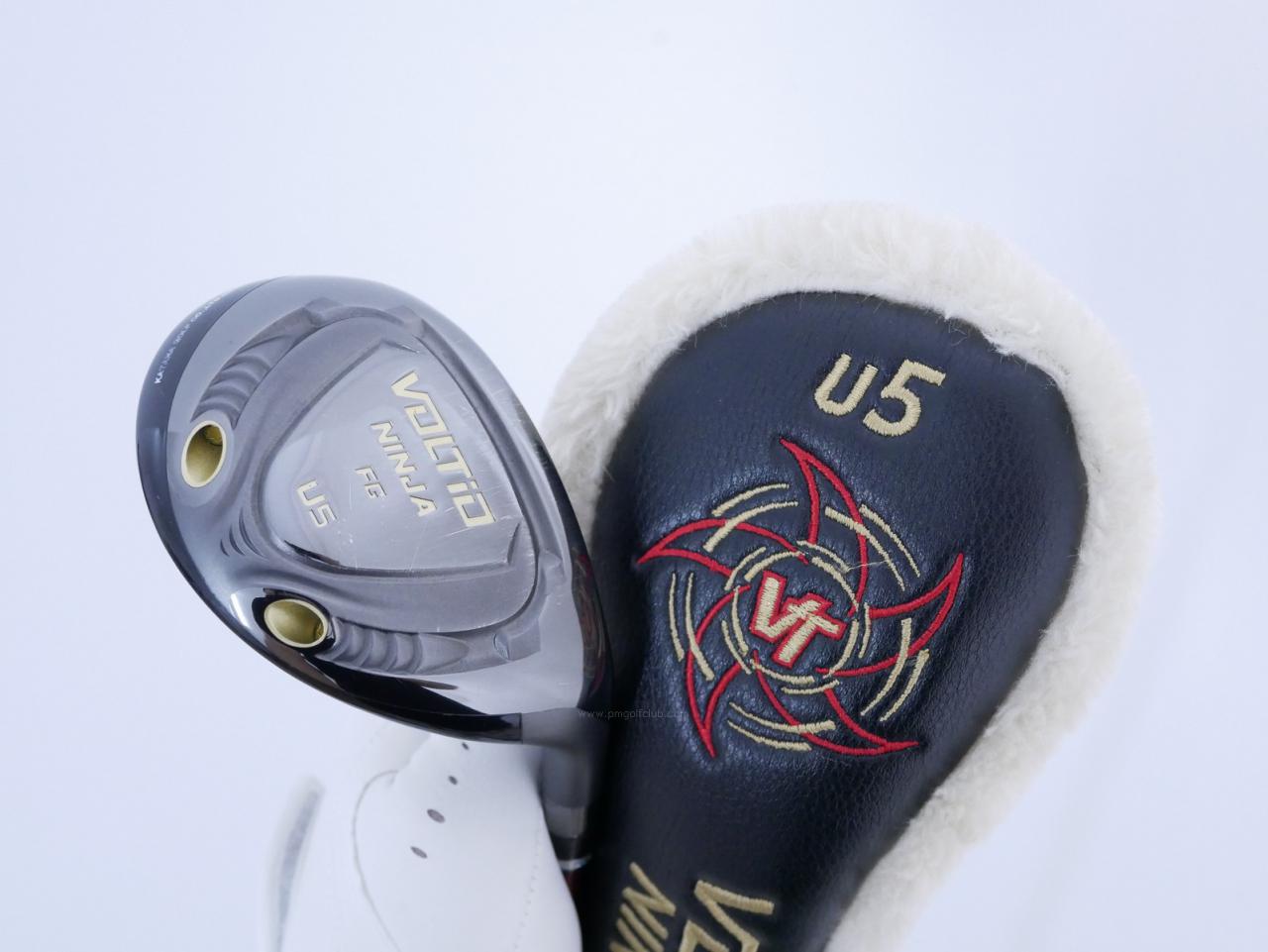 Fairway Wood : Katana : ไม้กระเทย Katana Voltio NINJA FG (รุ่นปี 2018) Loft 22 ก้าน Fujikura Speeder 461 Flex R