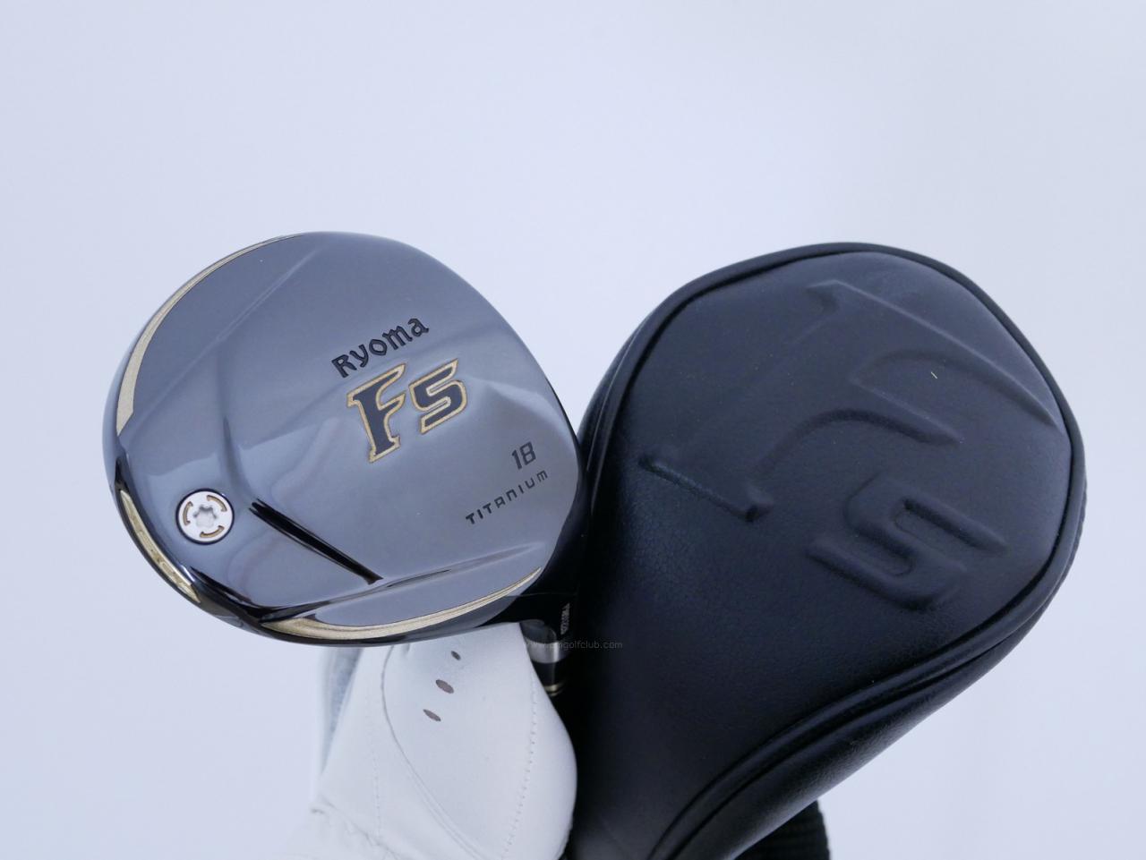 Fairway Wood : Other Brand : **มีบุบ** หัวไม้ 5 Ryoma F Titanium (รุ่นปี 2019 ไกลมากๆ) Loft 18 ก้าน Tour AD RF2 Flex S