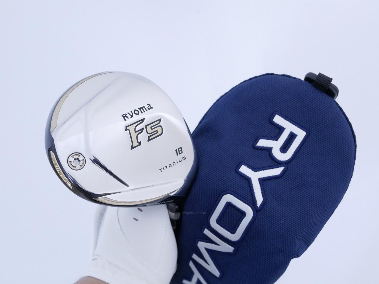 Fairway Wood : Other Brand : หัวไม้ 5 Ryoma F Titanium Special Tunning (ปี 2020 หน้าเด้งเกินกฏ ไกลมากๆ) Loft 18 ก้าน Ryoma Beyond Power Flex ∞