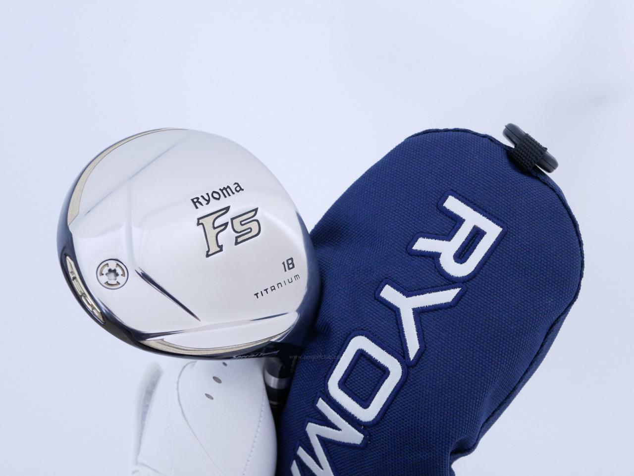 Fairway Wood : Other Brand : หัวไม้ 5 Ryoma F Titanium Special Tunning (ปี 2020 หน้าเด้งเกินกฏ ไกลมากๆ) Loft 18 ก้าน Ryoma Beyond Power Flex ∞