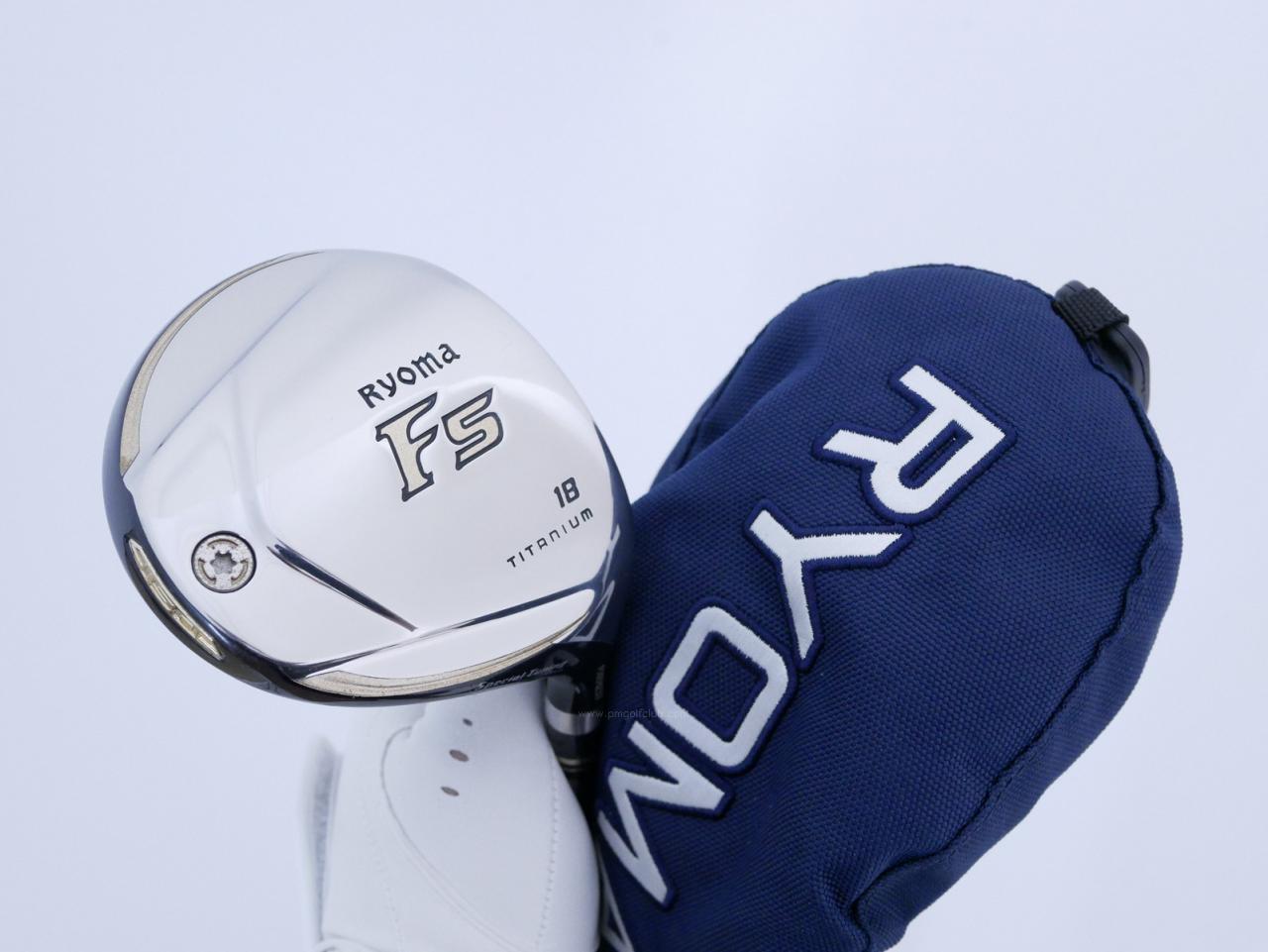 Fairway Wood : Other Brand : หัวไม้ 5 Ryoma F Titanium Special Tunning (ปี 2020 หน้าเด้งเกินกฏ ไกลมากๆ) Loft 18 ก้าน Ryoma Beyond Power Flex ∞