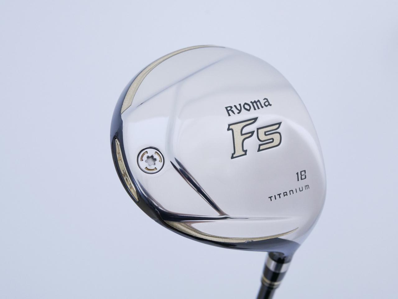 Fairway Wood : Other Brand : **มีบุบ**หัวไม้ 5 Ryoma F Titanium (รุ่นปี 2019 ไกลมากๆ) Loft 18 ก้าน Tour AD RF2 Flex S