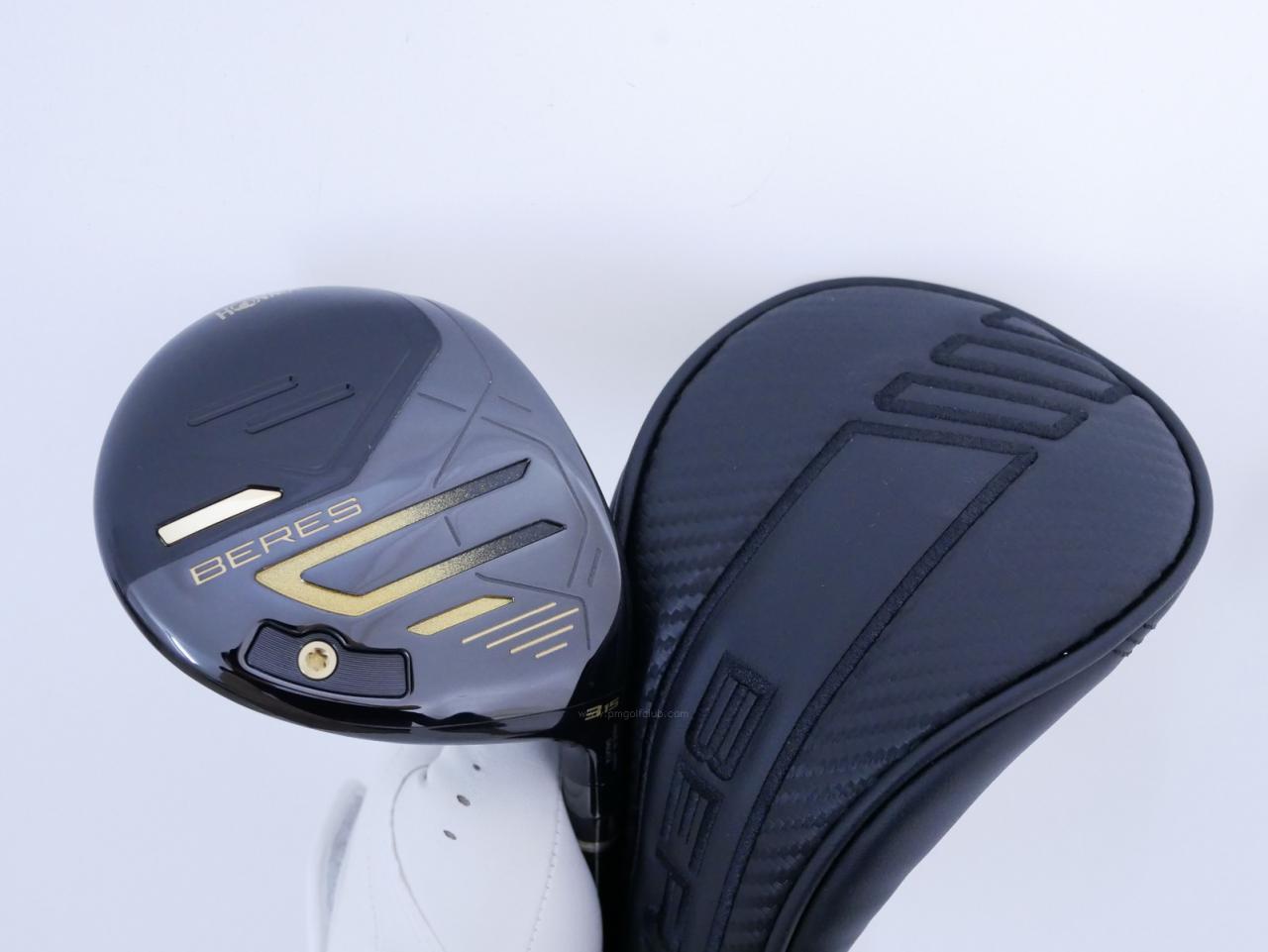 Fairway Wood : Honma :  หัวไม้ 3 Honma Beres 09 Black (รุ่นล่าสุด ออกปี 2024) Loft 15 ก้าน Honma ARMRQ FX Black Flex SR