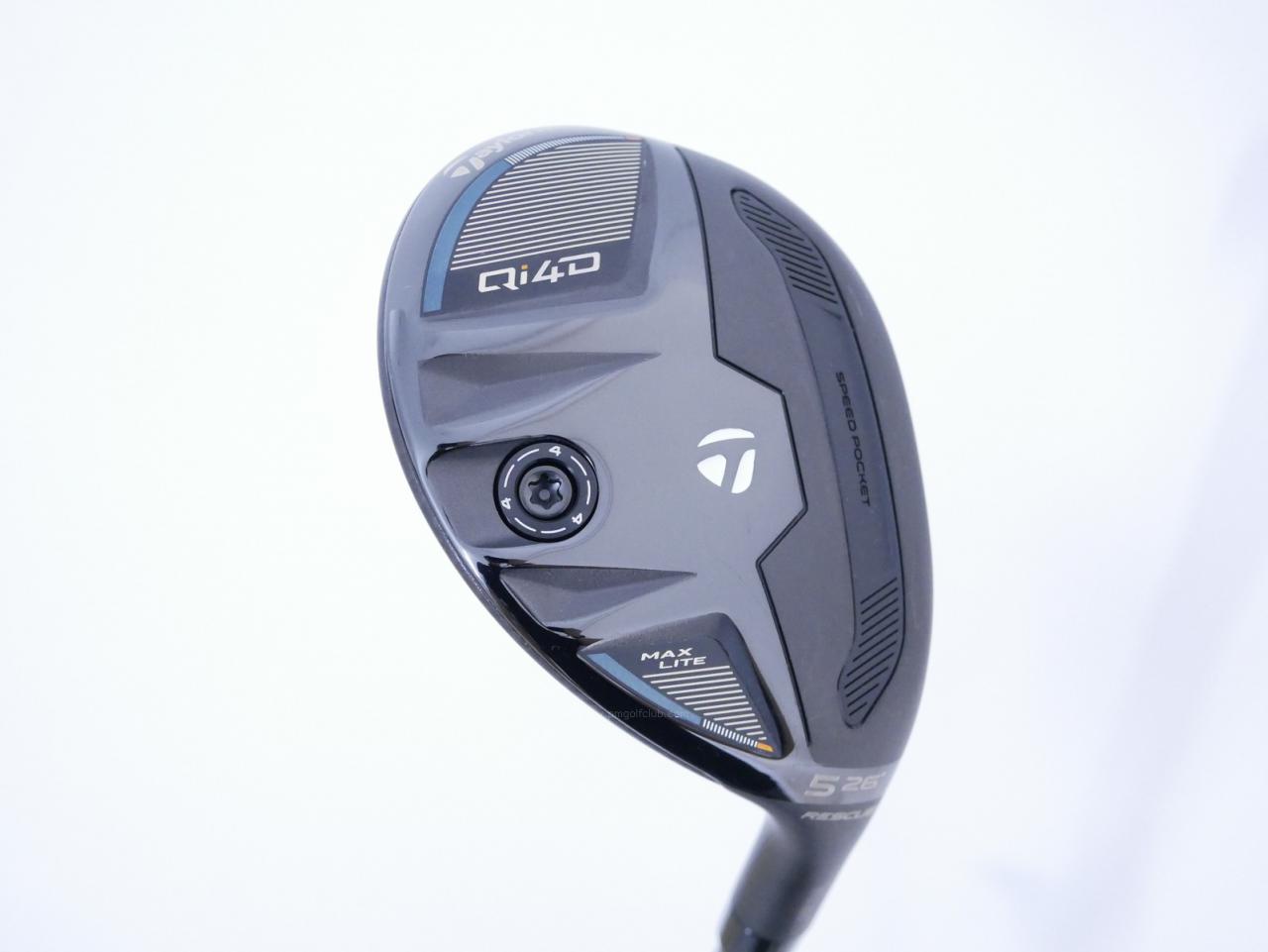 Fairway Wood : Taylormade : ไม้กระเทย Taylormade Qi4D MAX Lite Rescue (รุ่นใหม่ล่าสุด ออกปี 2026) Loft 26 ก้าน Mitsubishi REAX 45 Flex R
