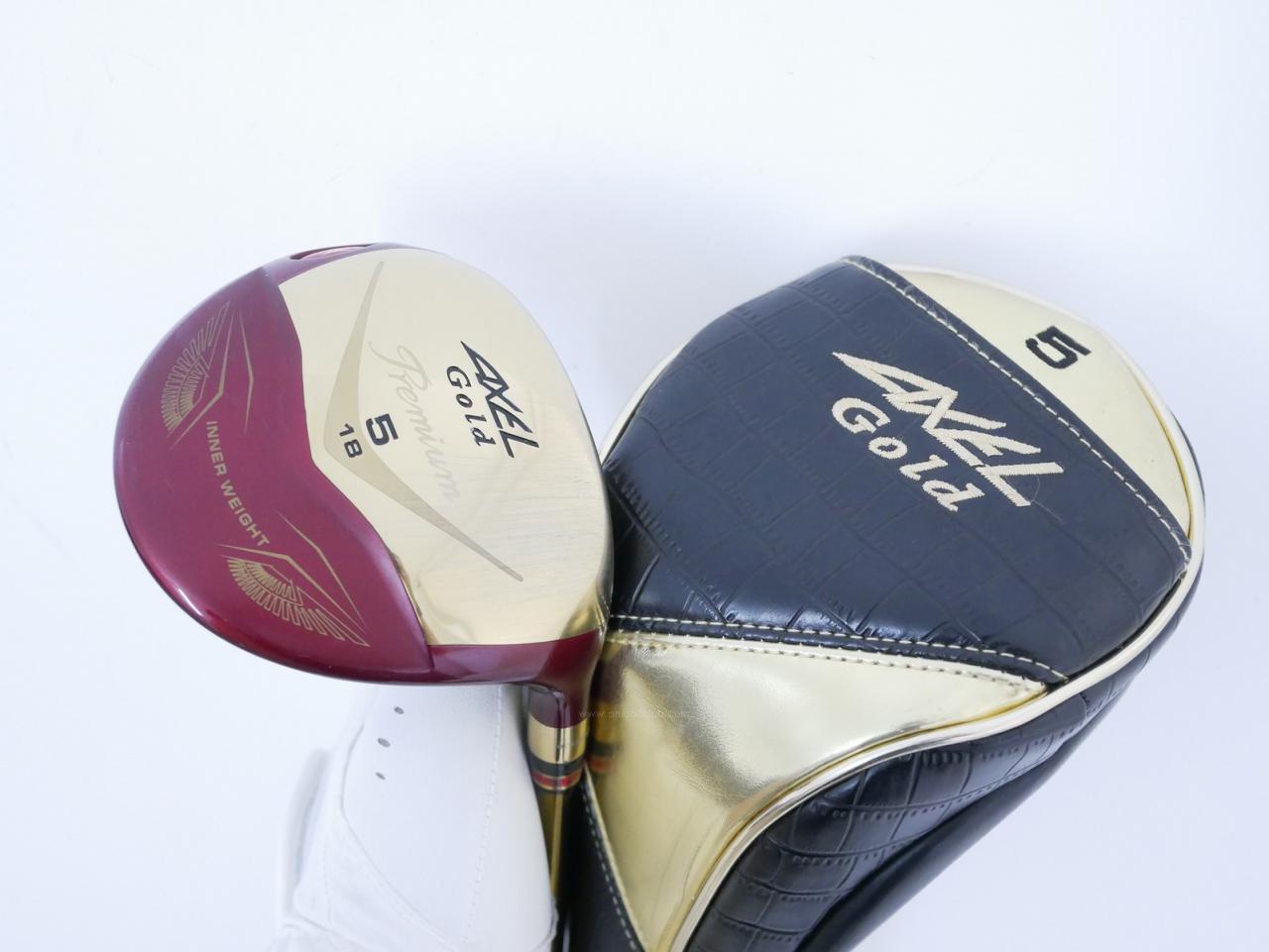 Fairway Wood : Tsuruya : หัวไม้ 5 Tsuruya AXEL Gold Premium IV (รุ่นปี 2021 ตัวท๊อป ของใหม่ 2 หมื่นกว่า) Loft 18 Flex R