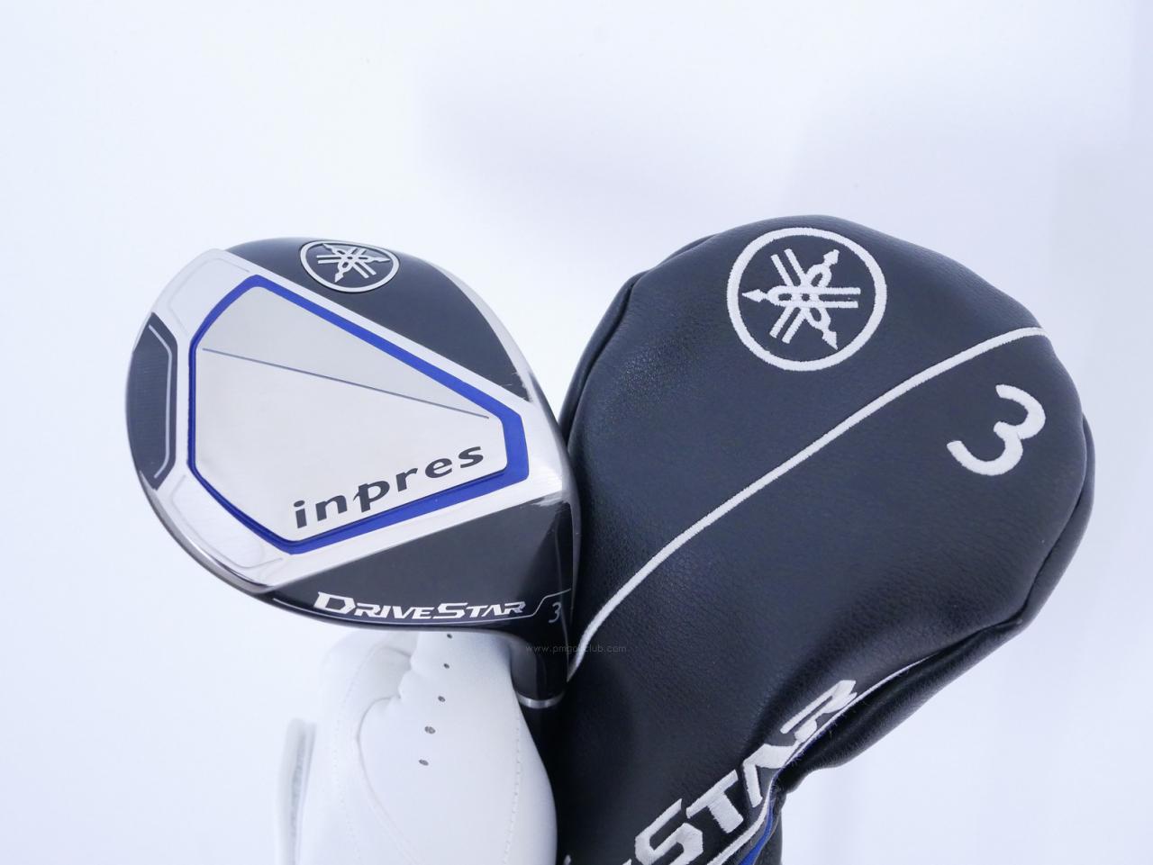 Fairway Wood : Yamaha : หัวไม้ 3 Yamaha Inpres DriveStar (รุ่นปี 2023 ตีไกลมากๆ) Loft 15 ก้าน Fujikura Speeder NX M423f Flex S