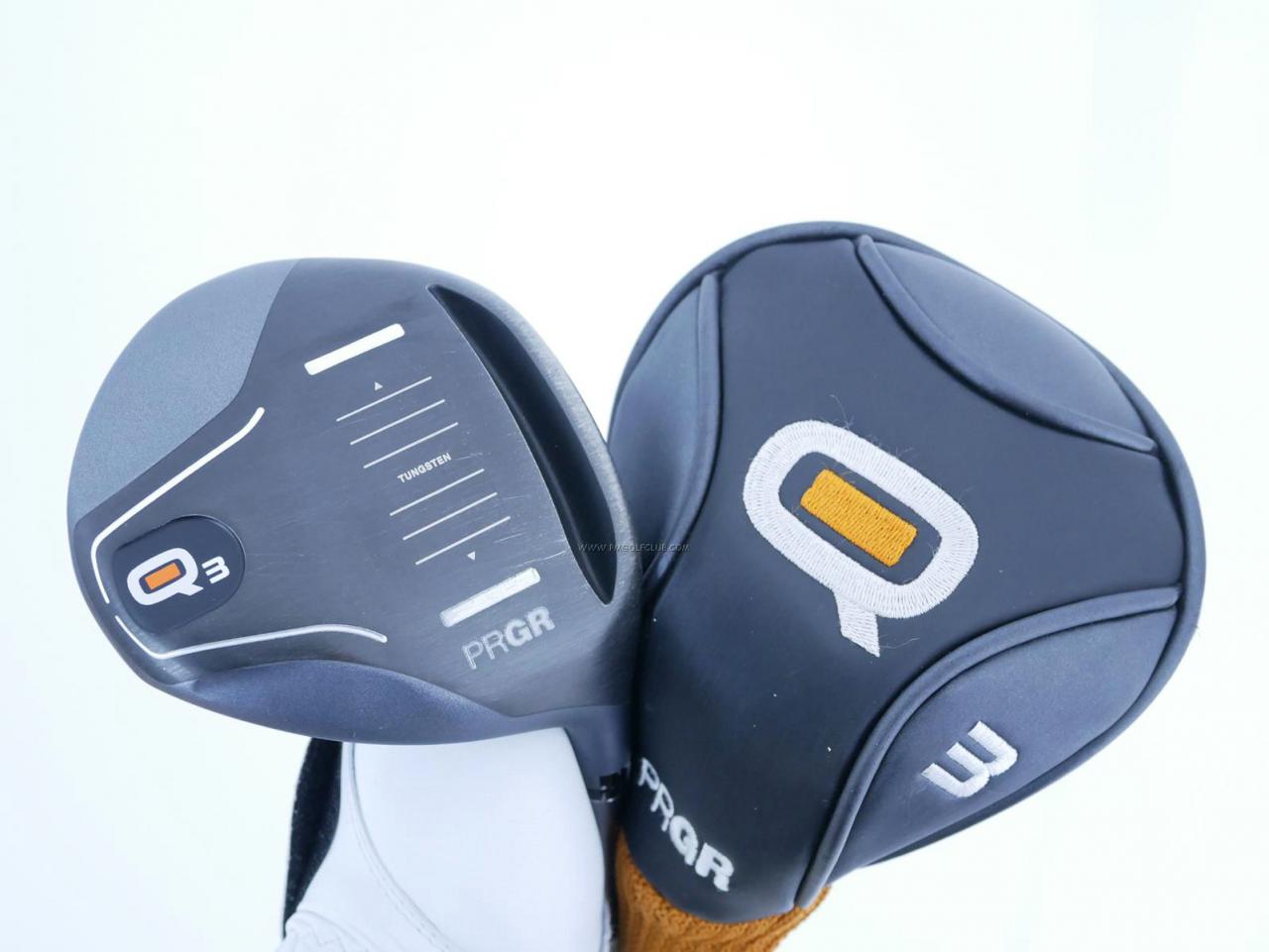 Fairway Wood : PRGR : หัวไม้ 3 PRGR Carrys Q (รุ่นล่าสุด ปี 2021 ตีง่ายมากๆๆๆ) Loft 19 Flex R