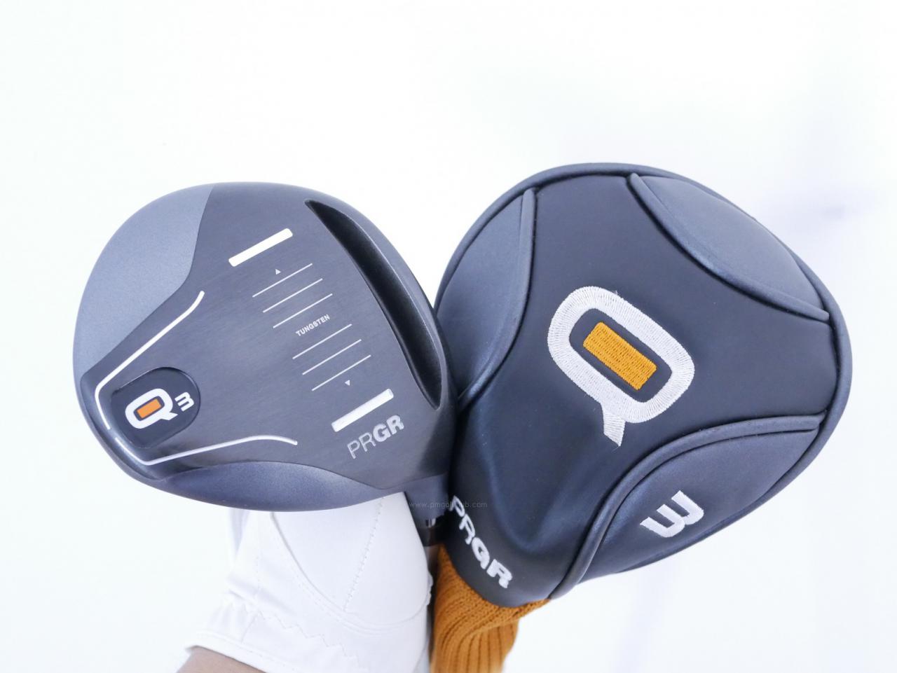 Fairway Wood : PRGR : หัวไม้ 3 PRGR Carrys Q (ออกปี 2021 ตีง่ายมากๆๆๆ) Loft 19 ก้าน Mitsubishi Diamana Thump F55 Flex S
