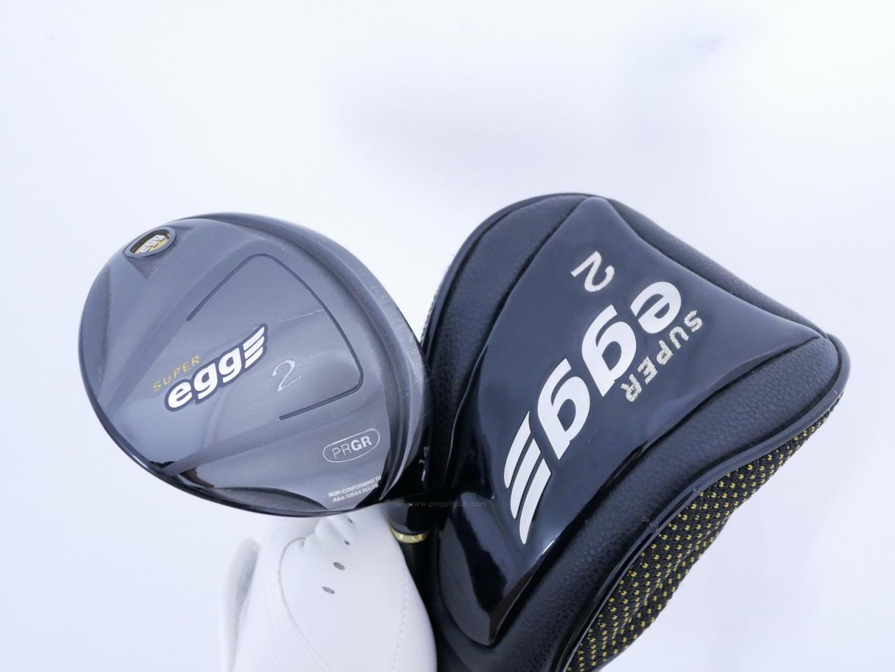 Fairway Wood : PRGR : หัวไม้ 2 PRGR Super Egg (หน้าเด้งเกินกฏ COR 0.84 ออกปี 2018 หายากมาก) Loft 14 Flex R (M-37)