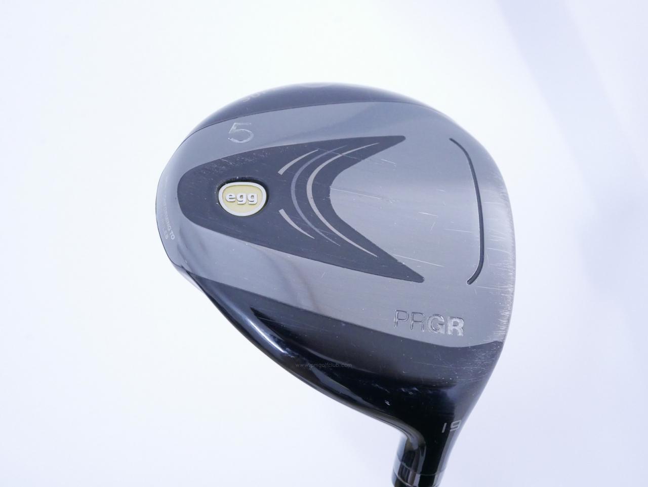 Fairway Wood : PRGR : หัวไม้ 5 PRGR Super Egg (รุ่นปี 2023 หน้าเด้งเกินกฏ COR 0.84 หายากมาก) Loft 19 ก้าน M-35 Flex R2