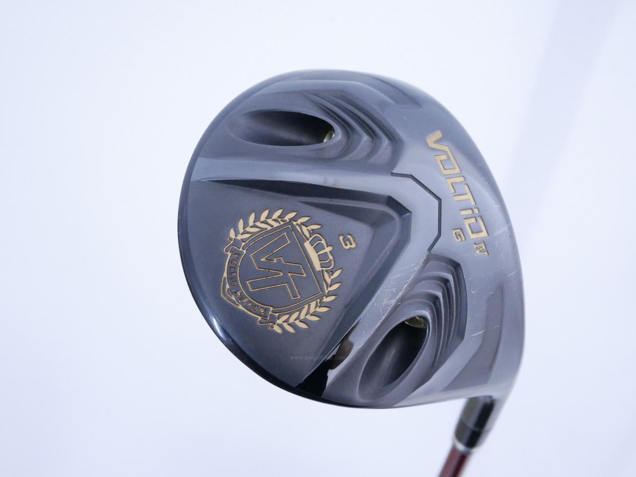 Fairway Wood : Katana : หัวไม้ 3 Katana Voltio IV G Black (ออกปี 2016 มี Offset กันลูกบานออกขวา) Loft 15 ก้าน Fujikura Speeder 360 Flex R