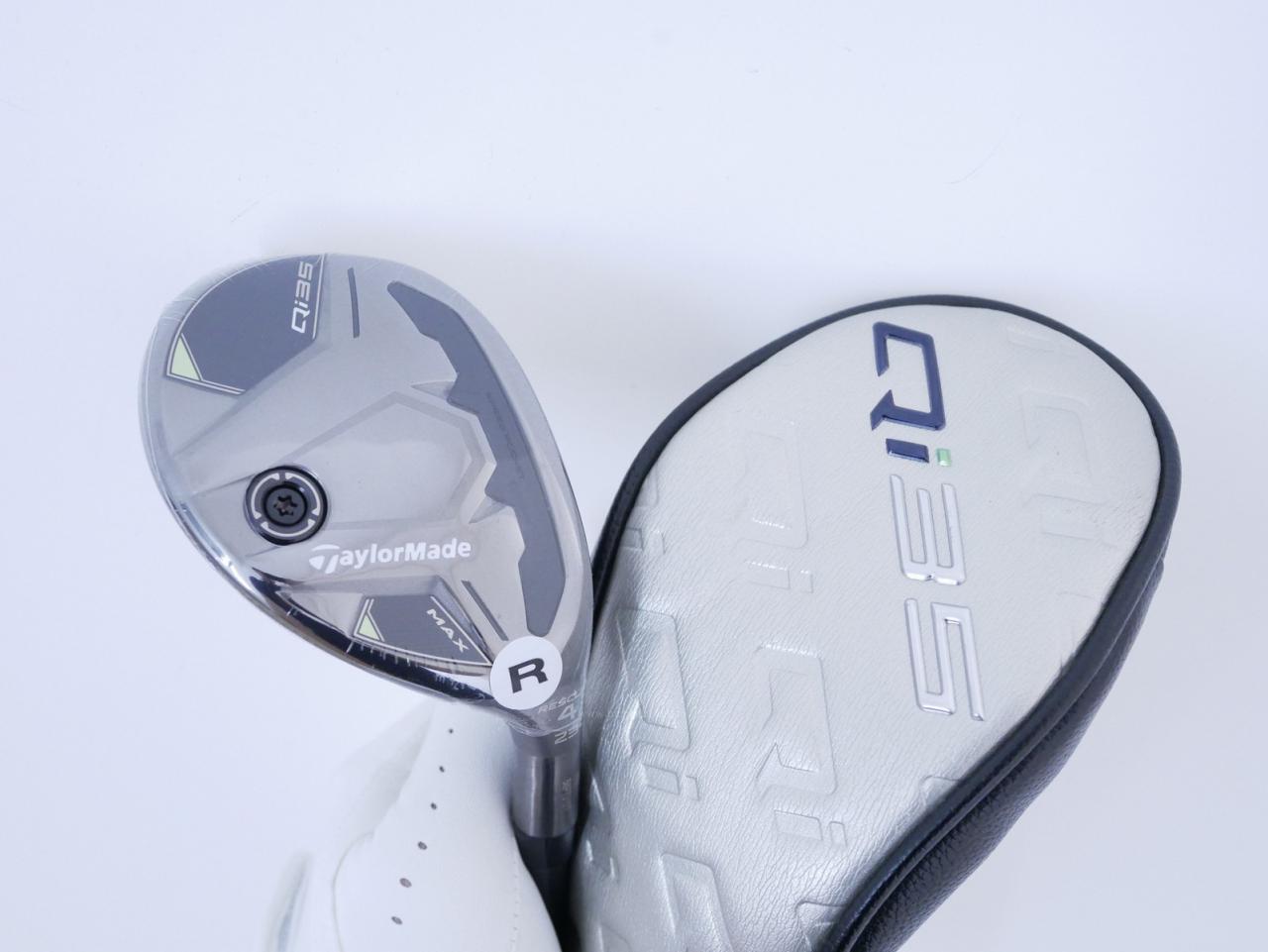 Fairway Wood : Taylormade : **ของใหม่ ยังไม่แกะพลาสติก** ไม้กระเทย Taylormade Qi35 MAX Rescue (ออกปี 2025) Loft 23 ก้าน Mitsubishi Diamana TM60 Flex R