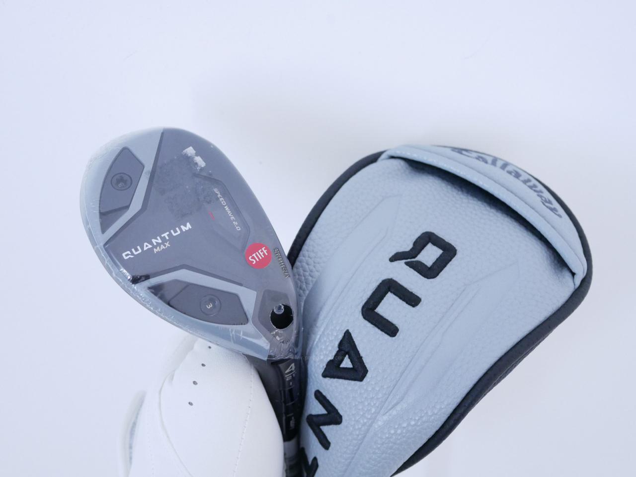Fairway Wood : callaway : **ของใหม่ ยังไม่แกะพลาสติก** ไม้กระเทย Callaway Quantum Max (รุ่นล่าสุด ออกปี 2026) Loft 21 ก้าน Athlemax 60 Flex S