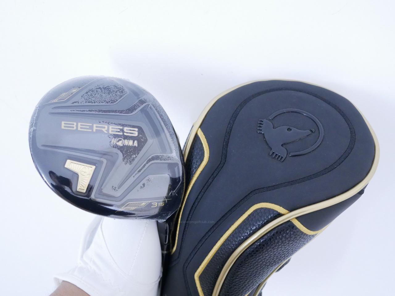 Fairway Wood : Honma : **ของใหม่ ยังไม่แกะพลาสติก** หัวไม้ 3 Honma Beres Black (รุ่นปี 2023) Loft 15 ก้าน Honma ARMRQ MX Flex R2