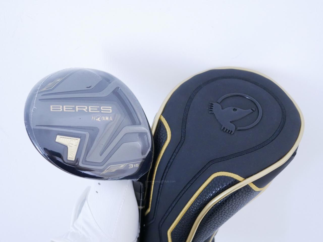 Fairway Wood : Honma : **ของใหม่ ยังไม่แกะพลาสติก** หัวไม้ 3 Honma Beres Black (รุ่นปี 2023) Loft 15 ก้าน Honma ARMRQ MX Flex R