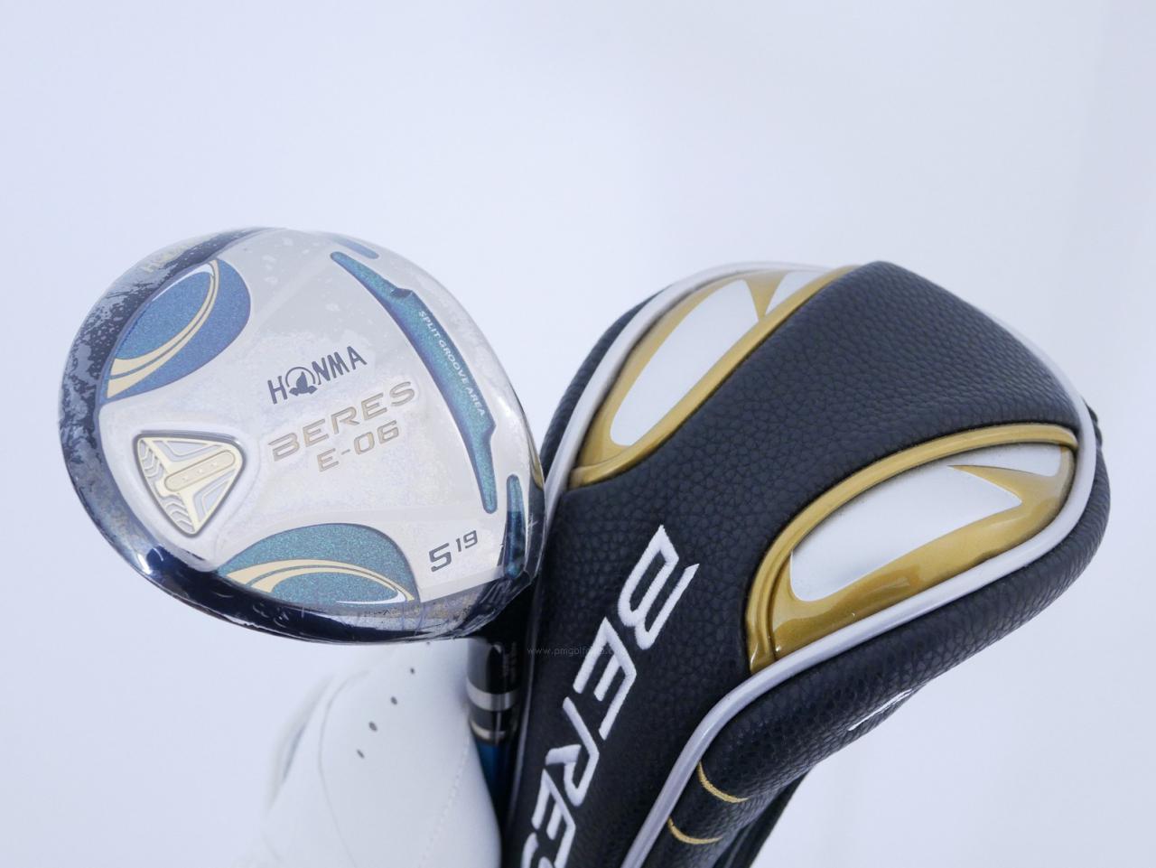 Fairway Wood : Honma : **ก้าน 3 ดาว ของใหม่ ยังไม่แกะพลาสติก** หัวไม้ 5 Honma Beres E-06 (รุ่นปี 2019) Loft 19 ก้าน ARMRQ X (43) FLex R (3 ดาว)