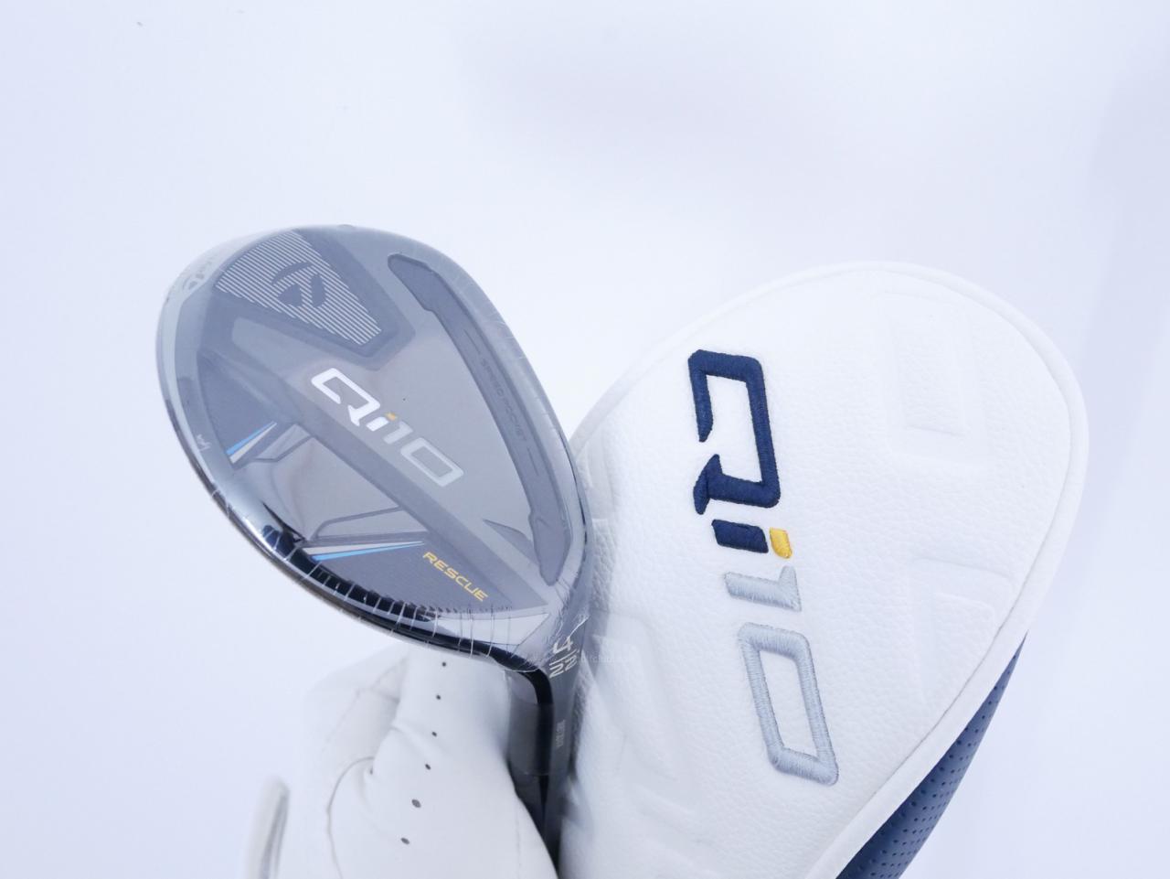 Fairway Wood : Taylormade : **ของใหม่ ยังไม่แกะพลาสติก** ไม้กระเทย Taylormade Qi10 Rescue (ออกปี 2024) Loft 22 ก้าน Mitsubishi Diamana TM60 Flex R