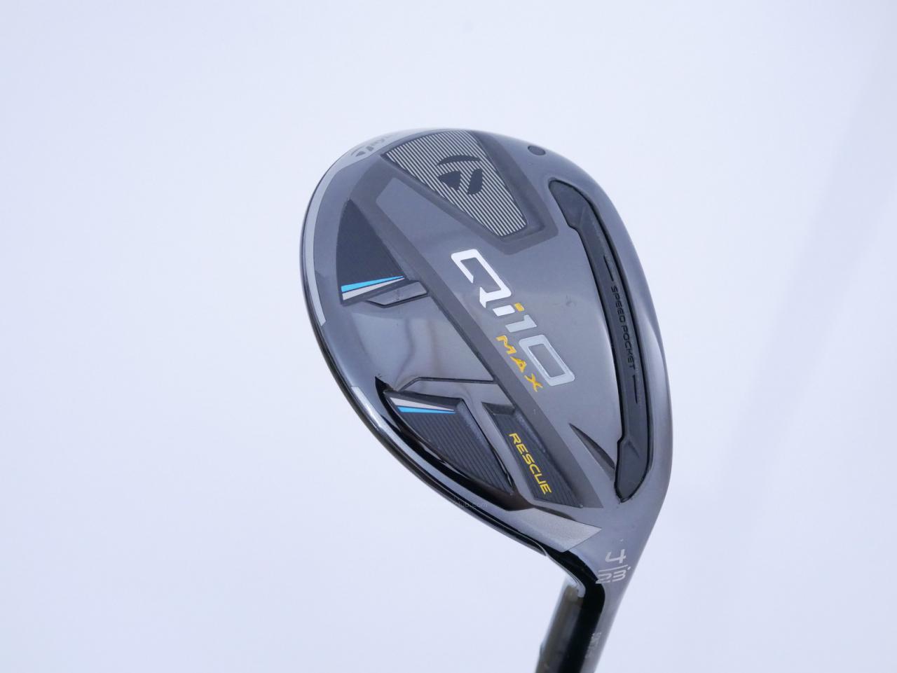 Fairway Wood : Taylormade : ไม้กระเทย Taylormade Qi10 MAX Rescue (ออกปี 2024) Loft 23 ก้าน Mitsubishi Diamana TM60 Flex R