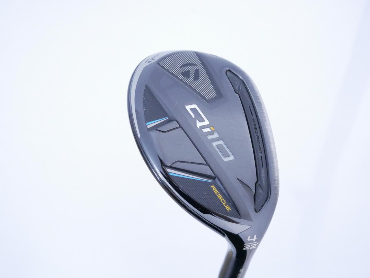Fairway Wood : Taylormade : ไม้กระเทย Taylormade Qi10 Rescue (ออกปี 2024) Loft 22 ก้าน Mitsubishi Diamana TM60 Flex S