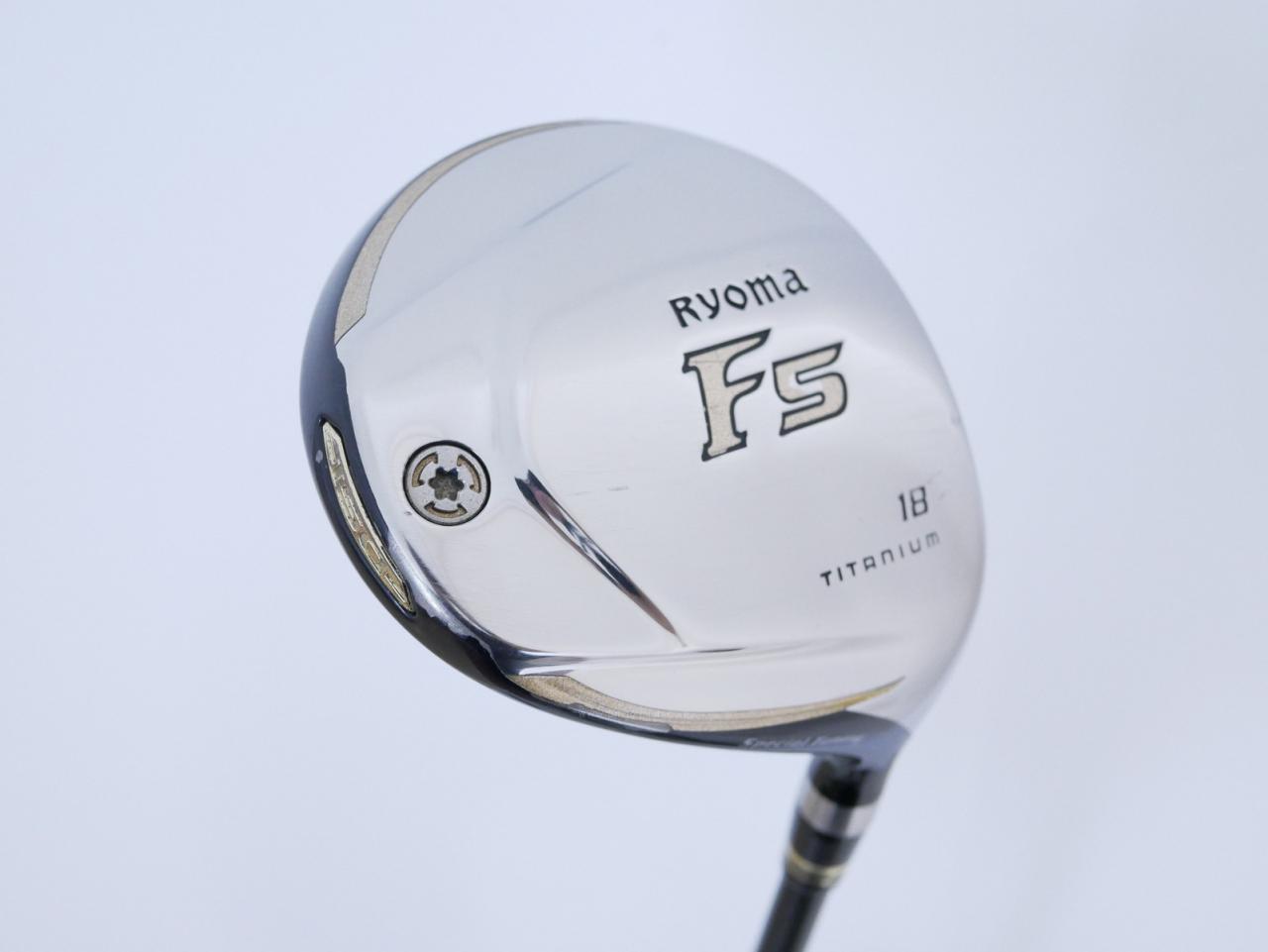 Fairway Wood : Other Brand : หัวไม้ 5 Ryoma F Titanium Special Tunning (ปี 2020 หน้าเด้งเกินกฏ ไกลมากๆ) Loft 18 ก้าน Tour AD RF2 Flex R