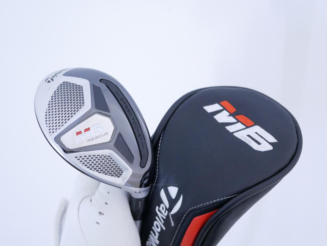 Fairway Wood : Taylormade : ไม้กระเทย Taylormade M6 (ออกปี 2019) Loft 22 ก้านกราไฟต์ Mitsubishi FUBUKI TM6 Flex S