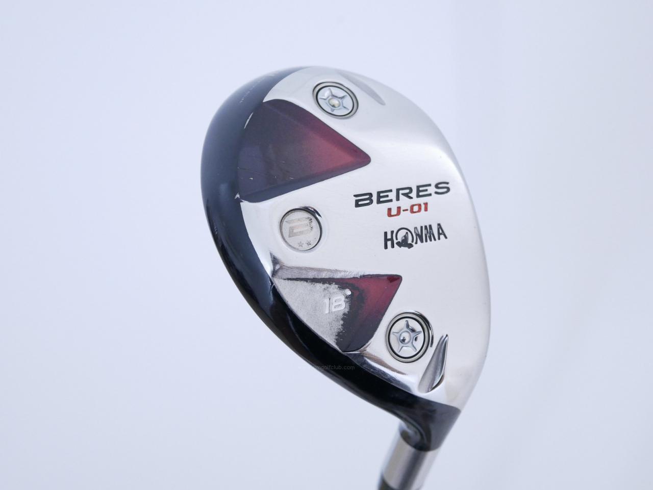 Fairway Wood : Honma : ไม้กระเทย Honma Beres U-01 Loft 18 ก้าน ARMRQ 6 (49) Flex R (2 ดาว)