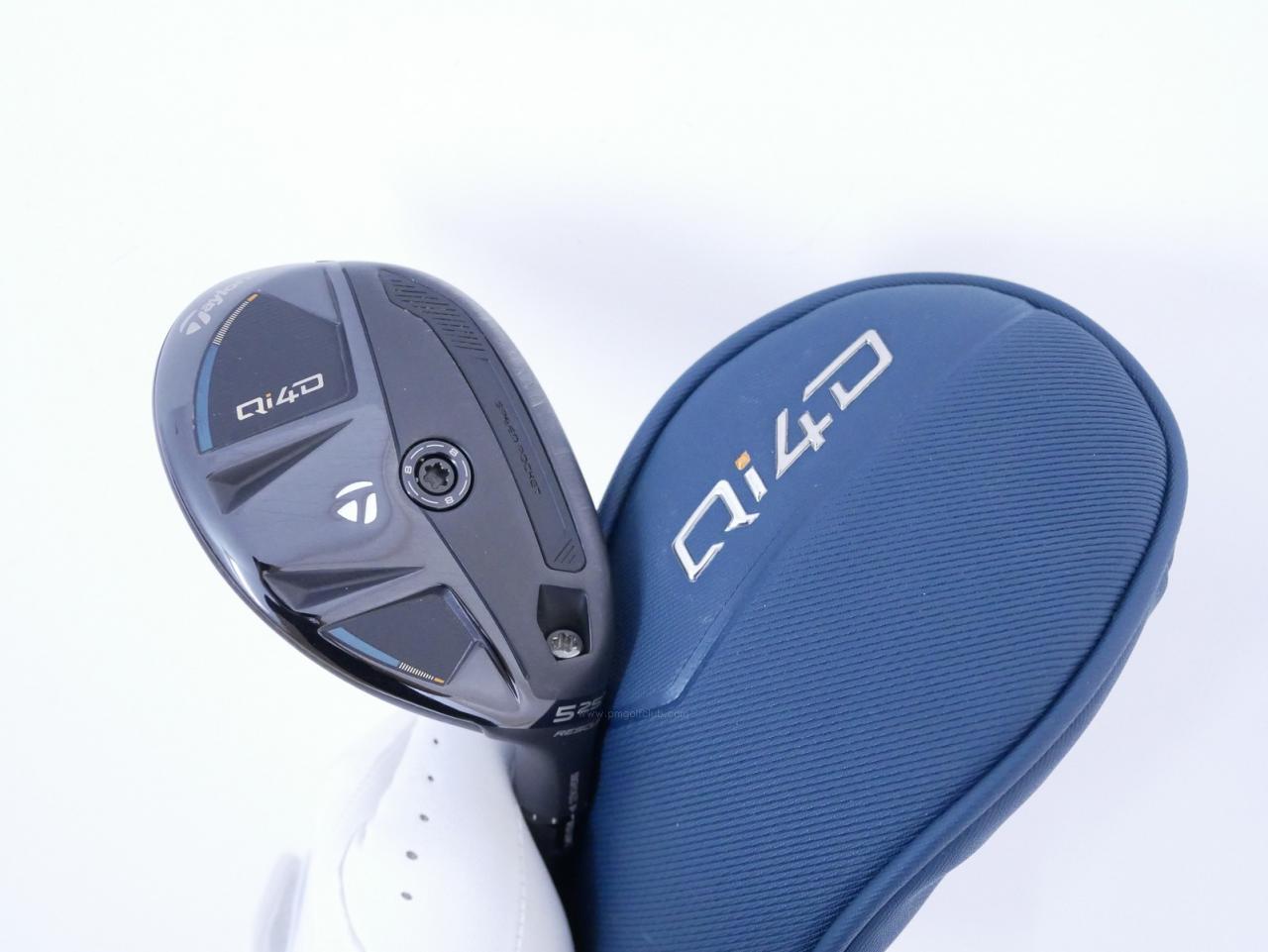 Fairway Wood : Taylormade : ไม้กระเทย Taylormade Qi4D Rescue (รุ่นใหม่ล่าสุด ออกปี 2026) Loft 25 ก้าน Mitsubishi REAX 65 Flex R