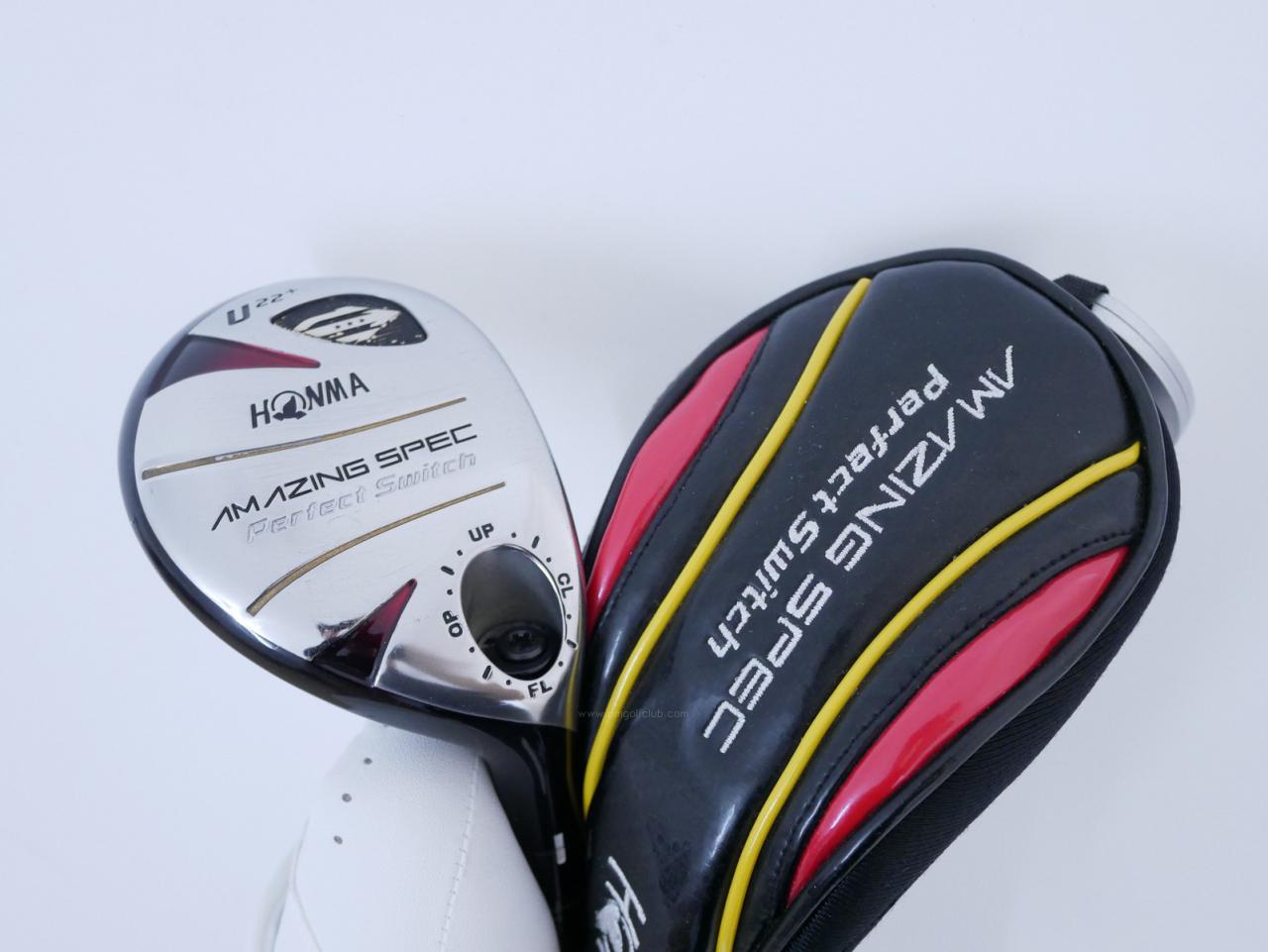 Fairway Wood : Honma : **ก้าน 3 ดาว** ไม้กระเทย Honma Amazing Spec PerfectSwitch Loft 22 ก้าน ARMRQ 6 FLex R (3 ดาว)