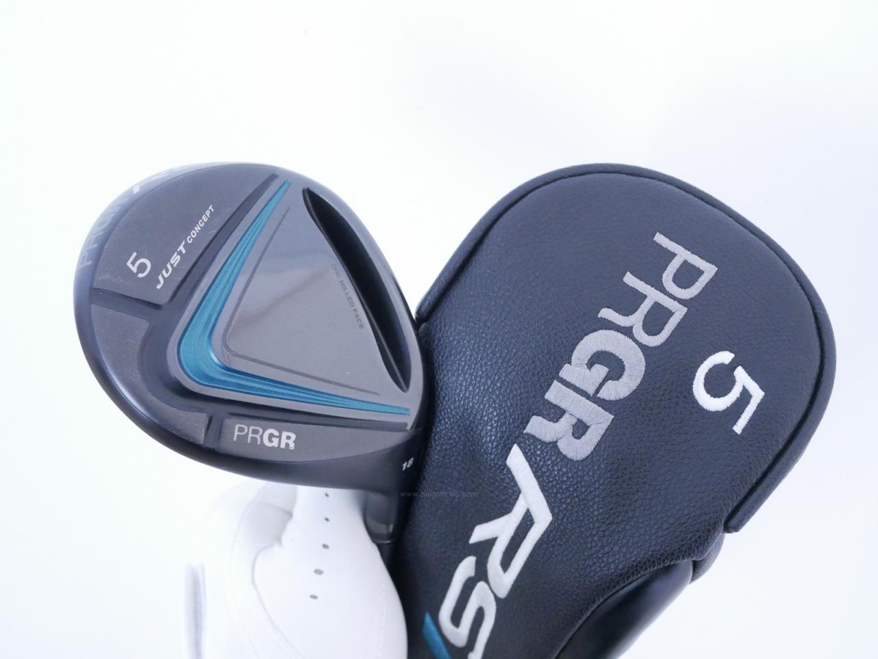 Fairway Wood : PRGR : หัวไม้ 5 PRGR RS X JUST (ออกปี 2025) Loft 18 ก้าน Mitsubishi TENSEI Flex SR