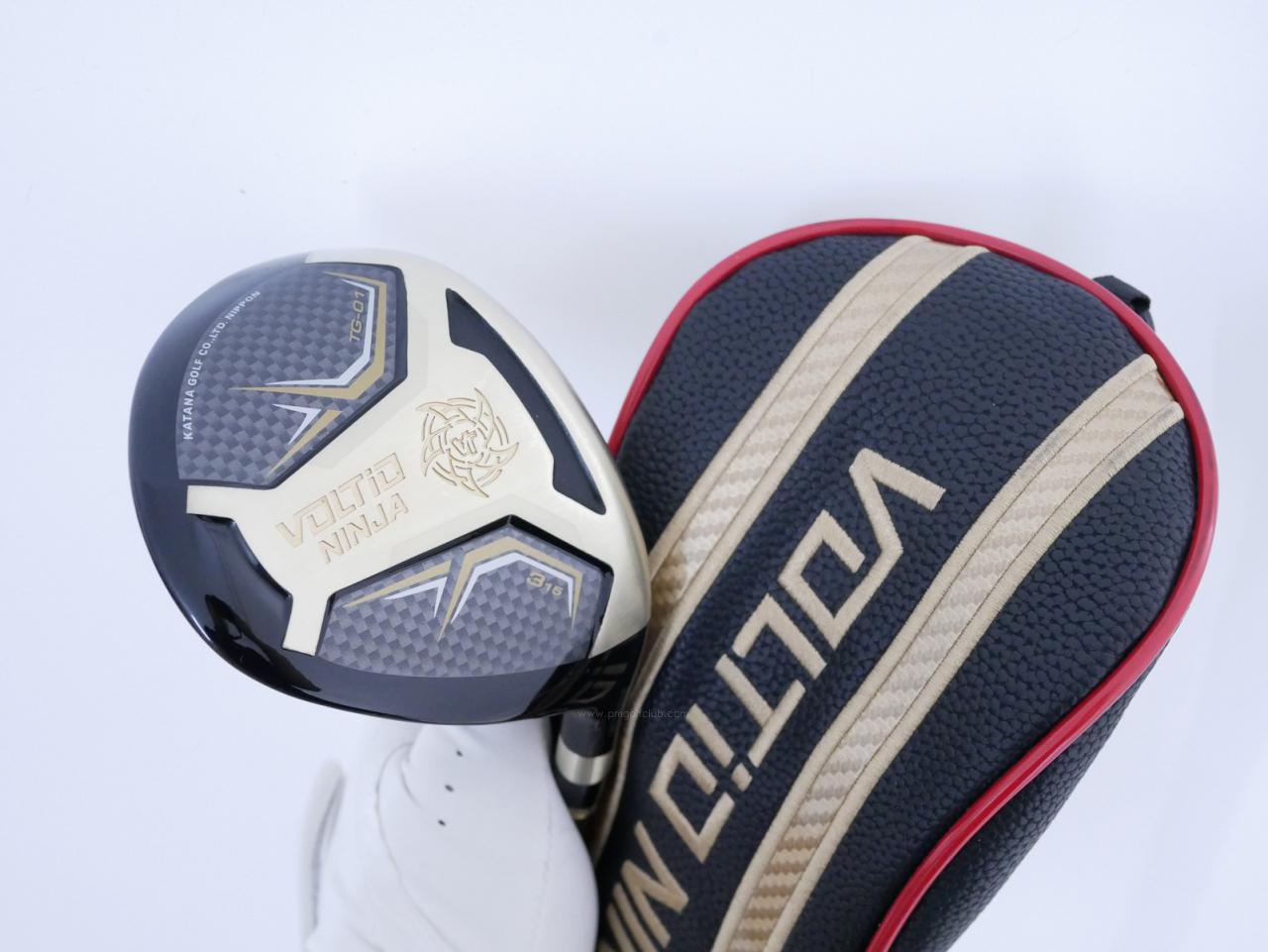 Fairway Wood : Katana : หัวไม้ 3 Katana Voltio NINJA TG-01 (ออกปี 2024) Loft 15 ก้าน Tour AD VJ-5F Flex R
