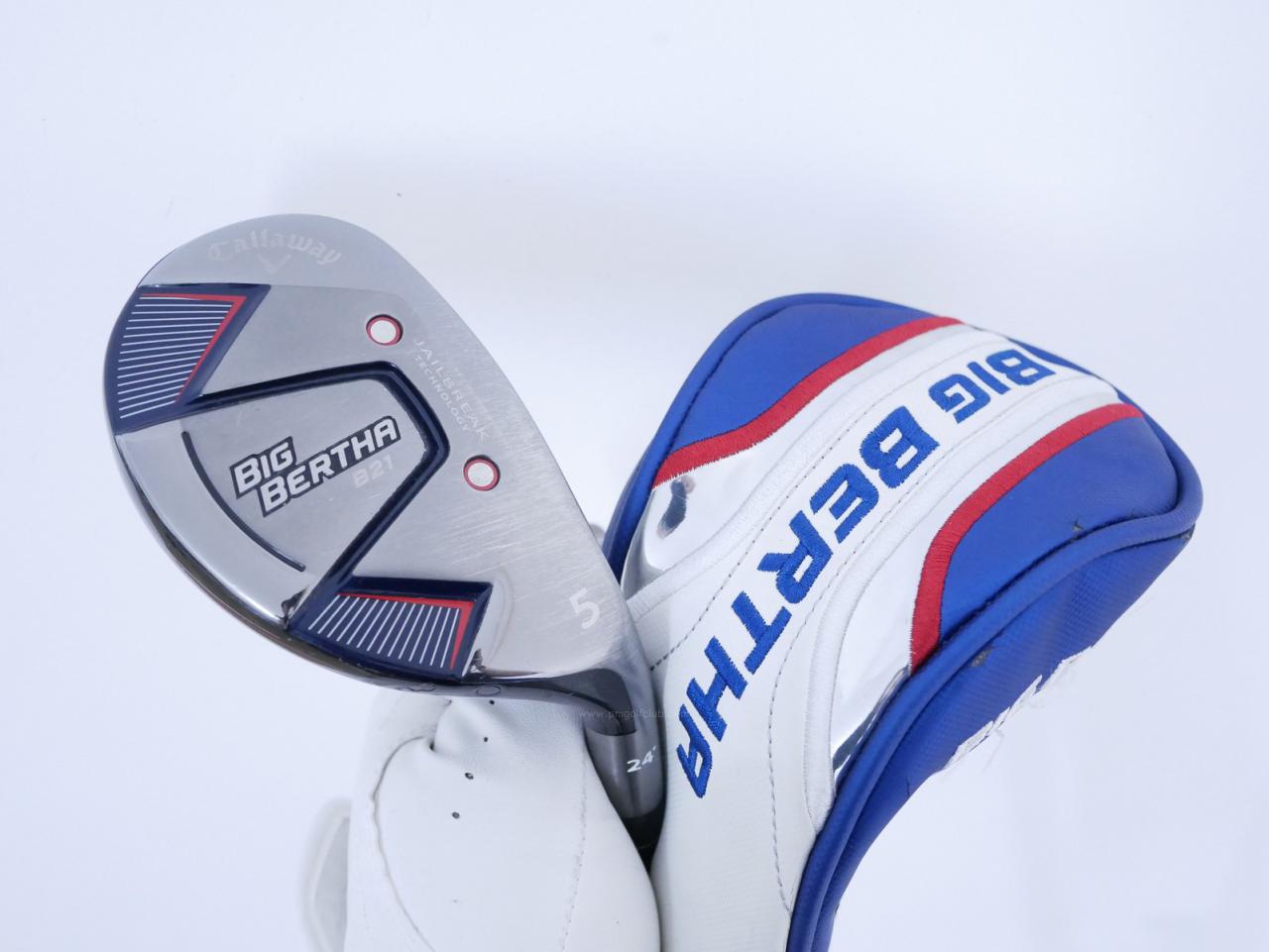 Fairway Wood : callaway : ไม้กระเทย Callaway Big Bertha B21 (รุ่นปี 2021 ตีง่าย ไกล) Loft 24 ก้าน Fujikura Speeder Evolution Flex SR