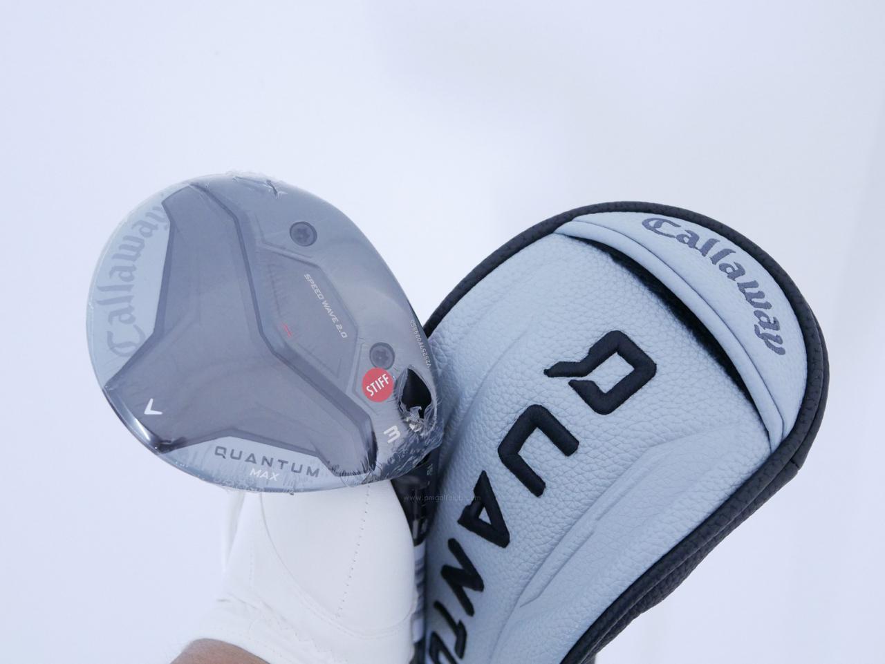 Fairway Wood : callaway : **ของใหม่ ยังไม่แกะพลาสติก** หัวไม้ 3 Callaway Quantum Max (รุ่นล่าสุด ออกปี 2026) Loft 15 ก้าน Athlemax 50 Flex S