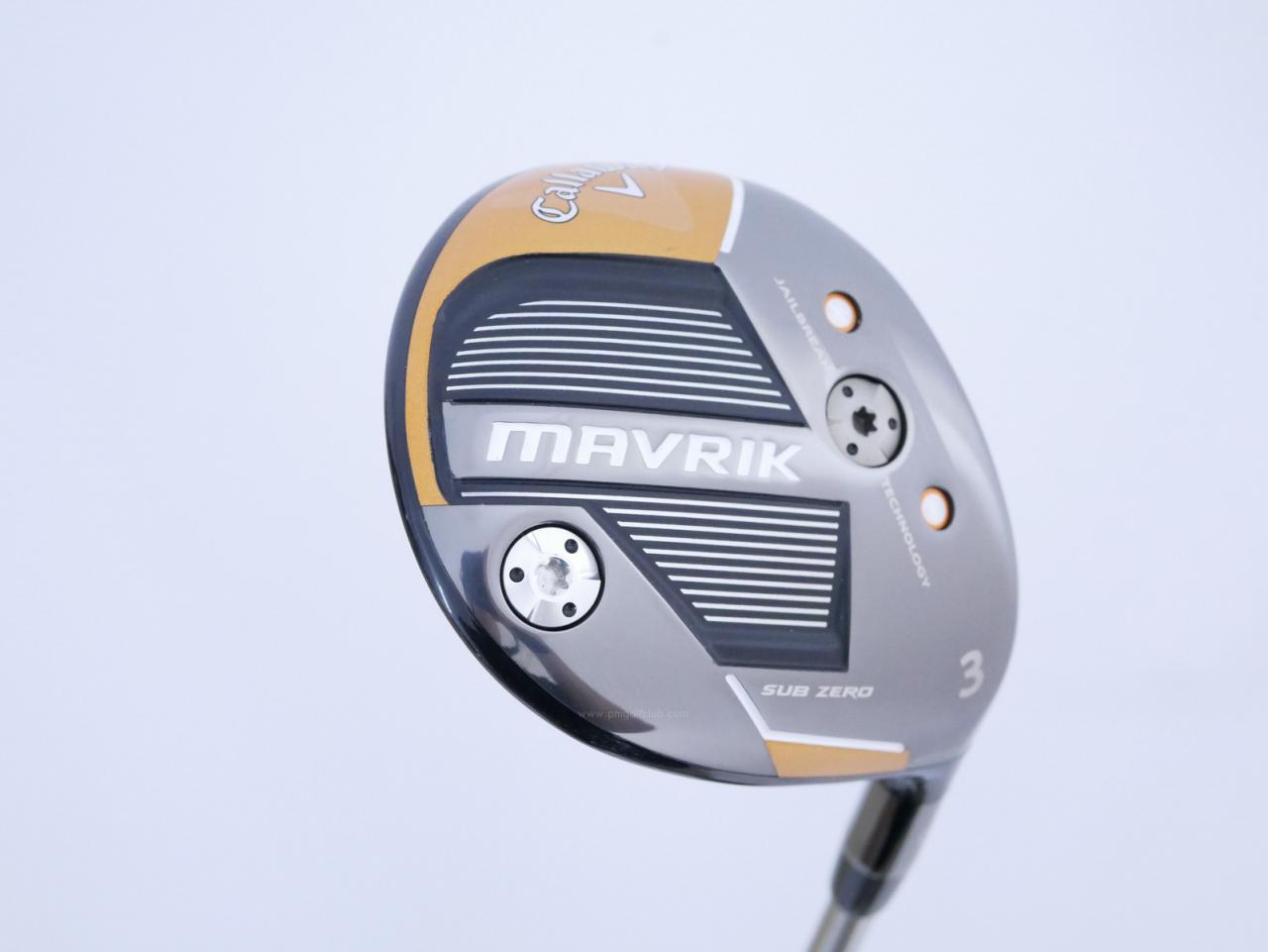 Fairway Wood : callaway : **มีบุบ** หัวไม้ 3 Callaway Mavrik SUB ZERO (ออกปี 2020) Loft 15 ก้าน Mitsubishi Diamana ZF60 Flex S