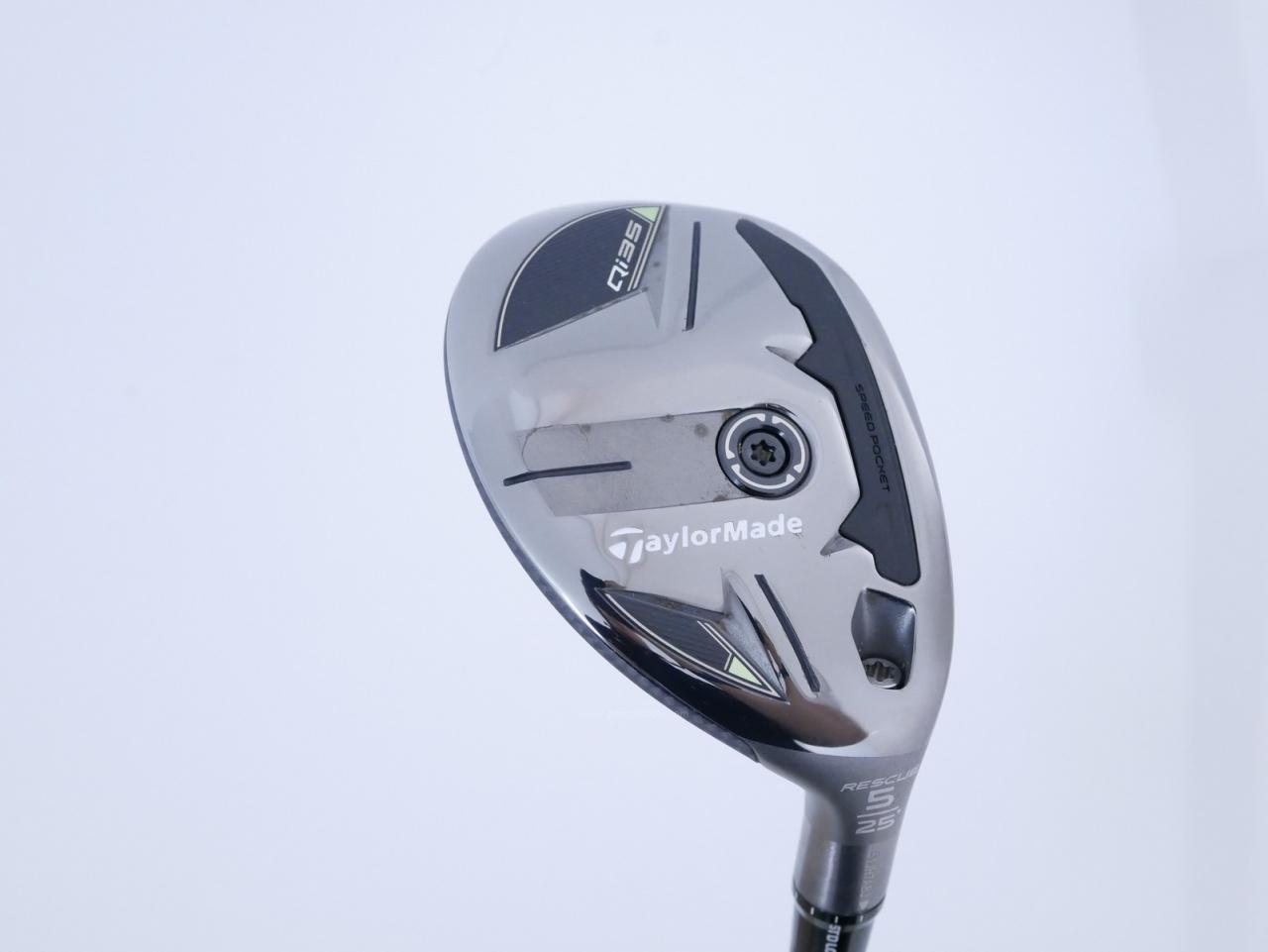 Fairway Wood : Taylormade : ไม้กระเทย Taylormade Qi35 Rescue (รุ่นล่าสุด ออกปี 2025) Loft 25 ก้าน Mitsubishi Diamana TM70 Flex S