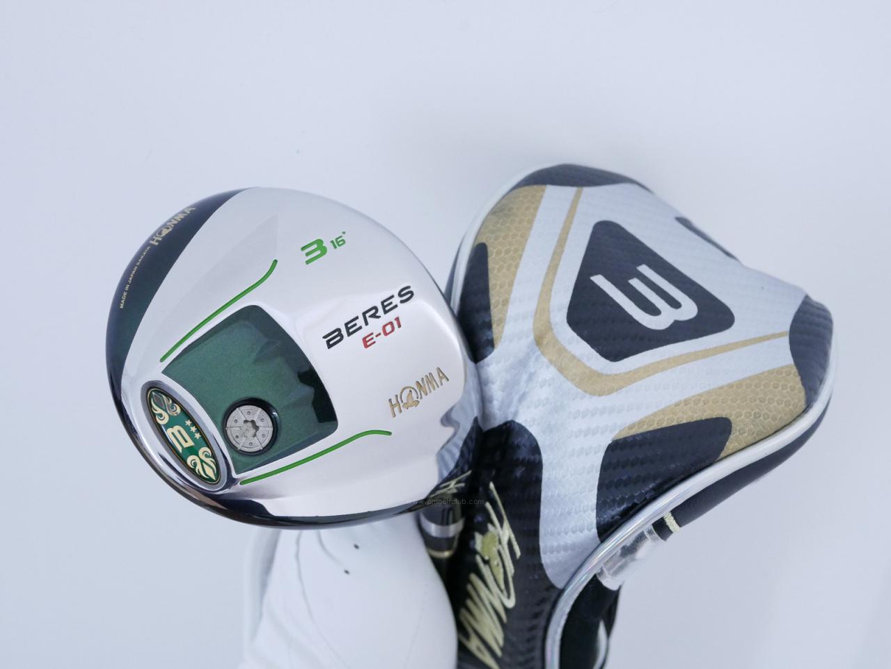 Fairway Wood : Honma : **ก้าน 3 ดาว** หัวไม้ 3 Honma Beres E-01 (เหมาะกับซีเนียร์) Loft 16 ก้าน ARMRQ 6 (45) Flex R (3 ดาว)