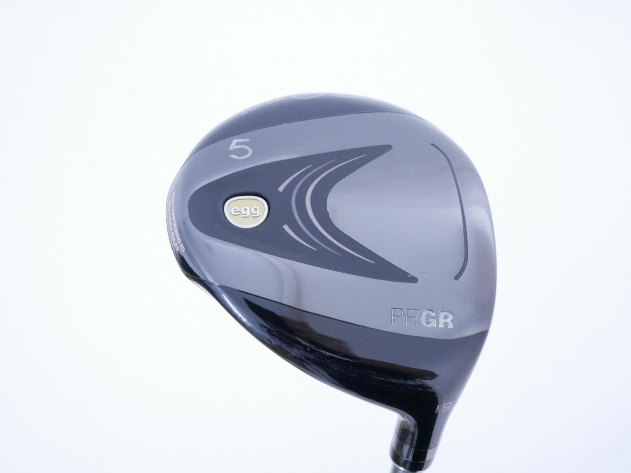 Fairway Wood : PRGR : หัวไม้ 5 PRGR Super Egg (รุ่นปี 2023 หน้าเด้งเกินกฏ COR 0.84 หายากมาก) Loft 19 ก้าน M-37 Flex R