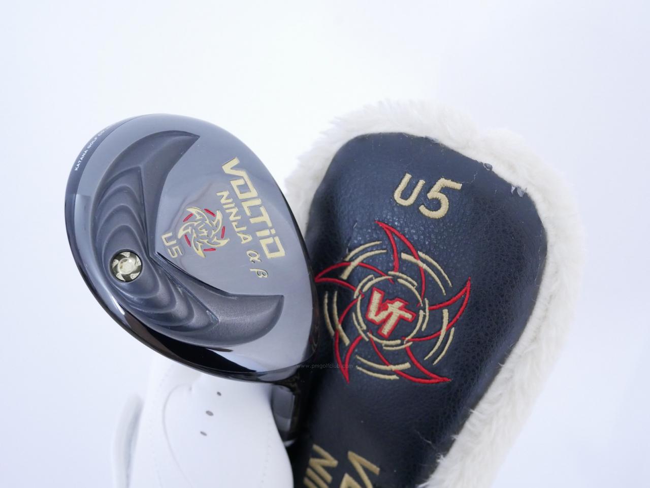 Fairway Wood : Katana : ไม้กระเทย Katana Voltio NINJA Alpha (ตัวท๊อป ปี 2019) Loft 24 ก้าน Fujikura Speeder 462 Evolution Flex R