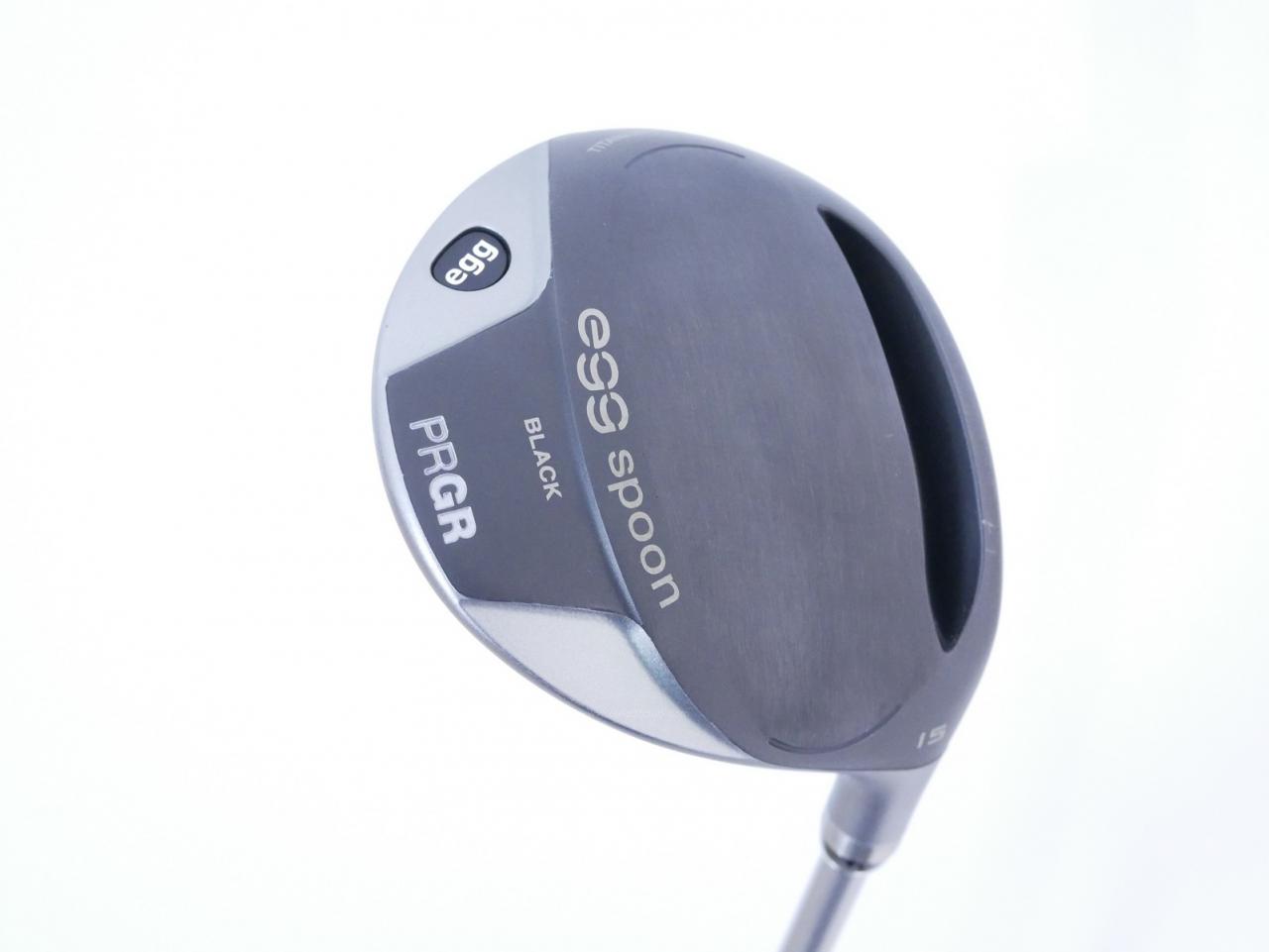 Fairway Wood : PRGR : หัวไม้ 3 PRGR Egg Spoon BLACK (ปี 2022) Loft 15 ก้าน Tour AD UB-6 Flex S