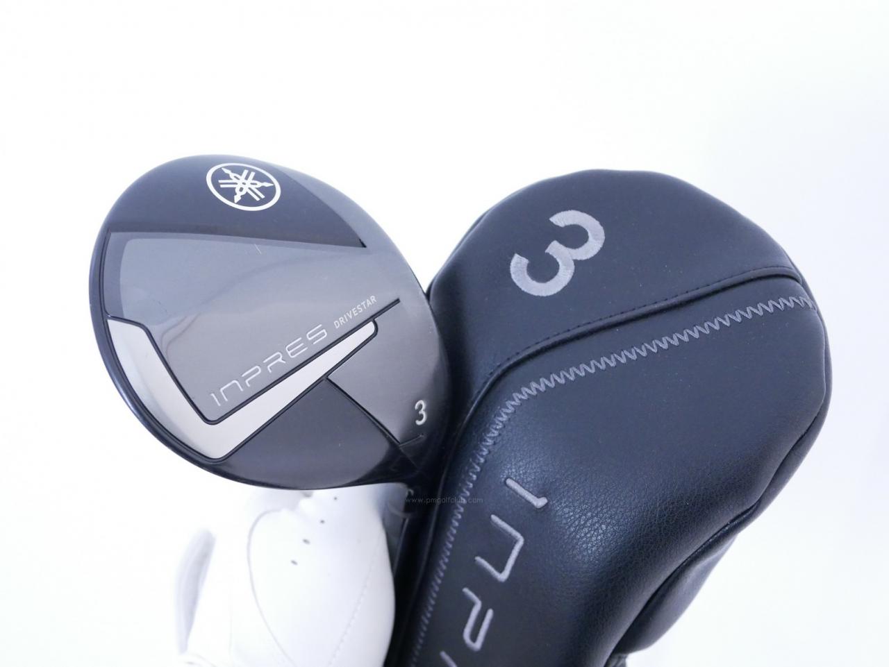 Fairway Wood : Yamaha : หัวไม้ 3 Yamaha Inpres DriveStar (รุ่นล่าสุด ปี 2025 ตีไกลมากๆ) Loft 15 ก้าน Fujikura Speeder NX M425f Flex SR