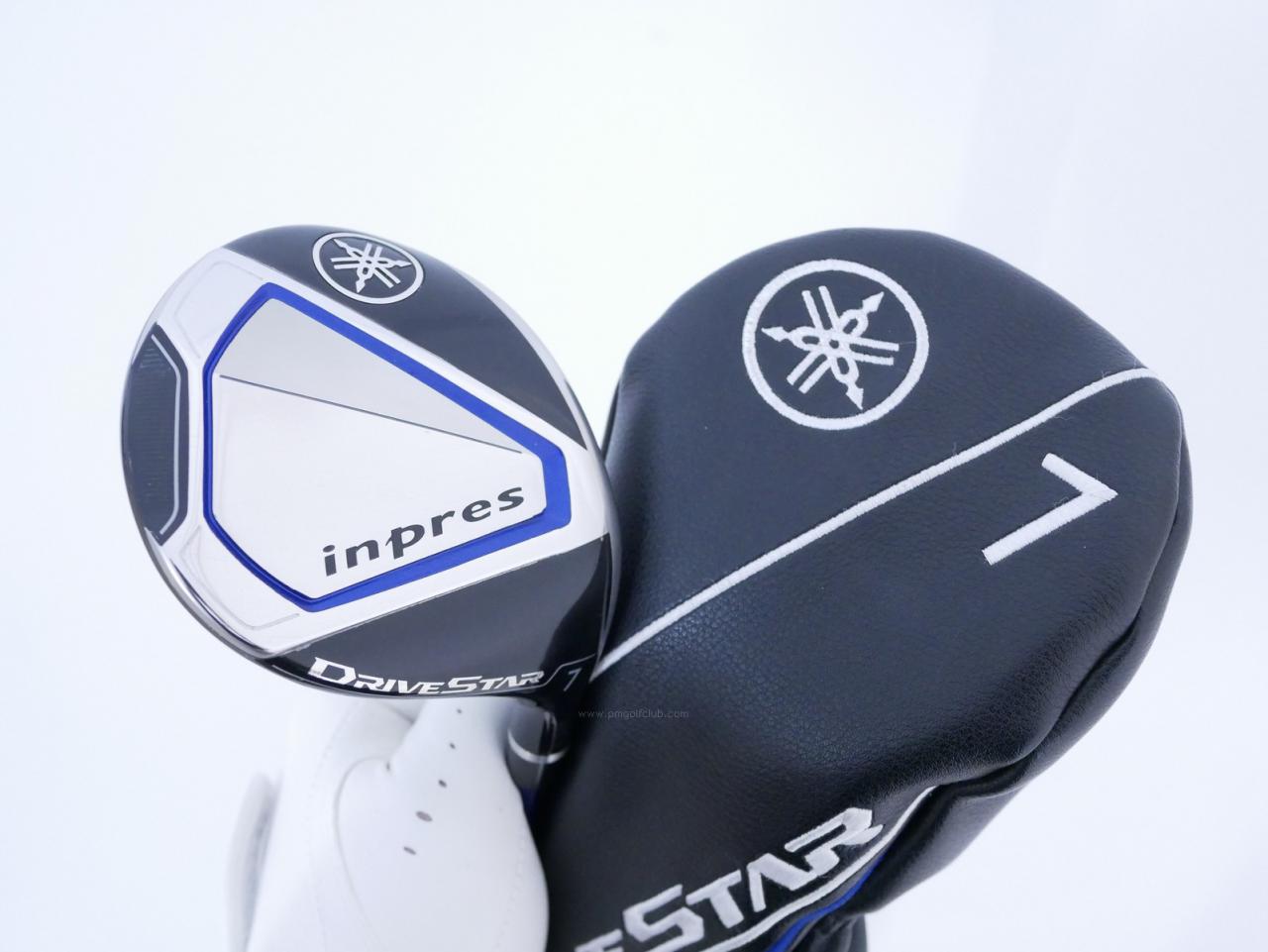 Fairway Wood : Yamaha : หัวไม้ 7 Yamaha Inpres DriveStar (รุ่นปี 2023 ตีไกลมากๆ) Loft 19 ก้าน Fujikura Speeder NX M423f Flex R