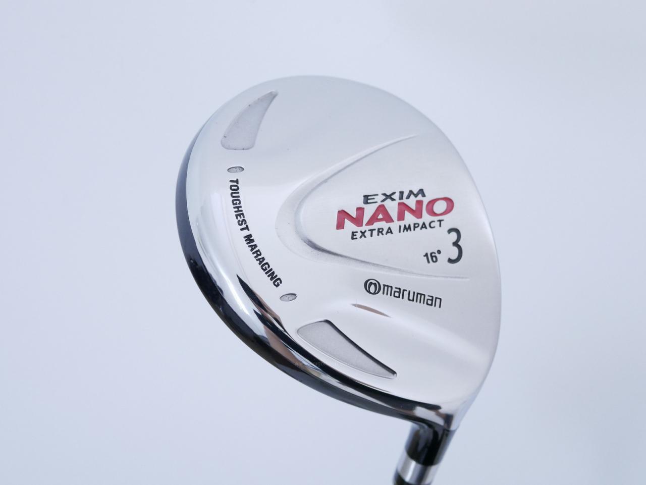 Fairway Wood : Maruman : หัวไม้ 3 Maruman EXIM NANO (หน้า Maraging) Loft 16 Flex R