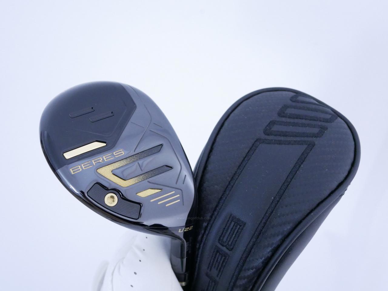 Fairway Wood : Honma : ไม้กระเทย Honma Beres 09 Black (รุ่นล่าสุด ออกปี 2024) Loft 22 ก้าน Honma ARMRQ FX Black Flex S