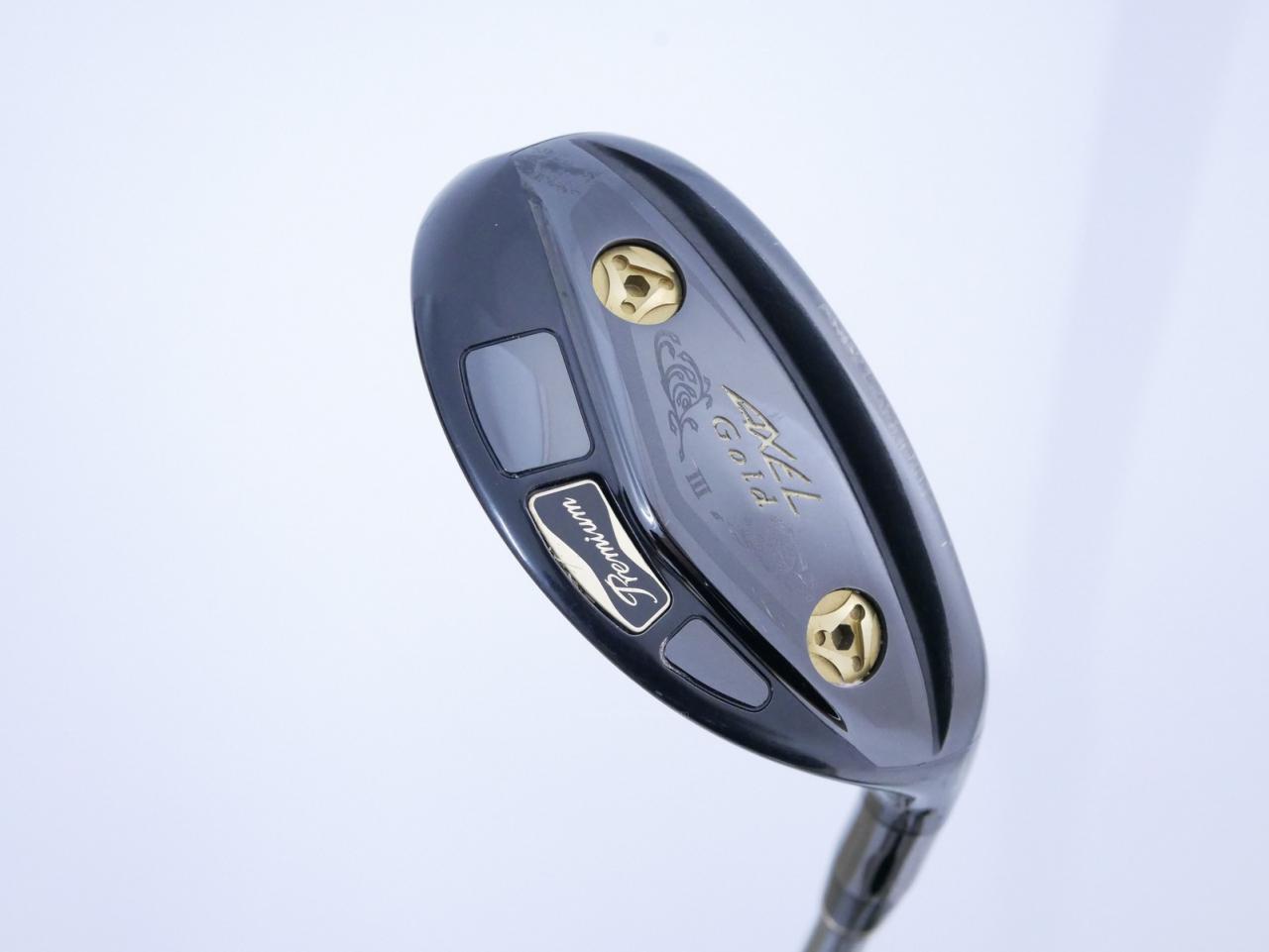 Fairway Wood : Tsuruya : ไม้กระเทย Tsuruya AXEL Gold Premium III (รุ่นปี 2019 ตัวท๊อป) Loft 20 Flex R