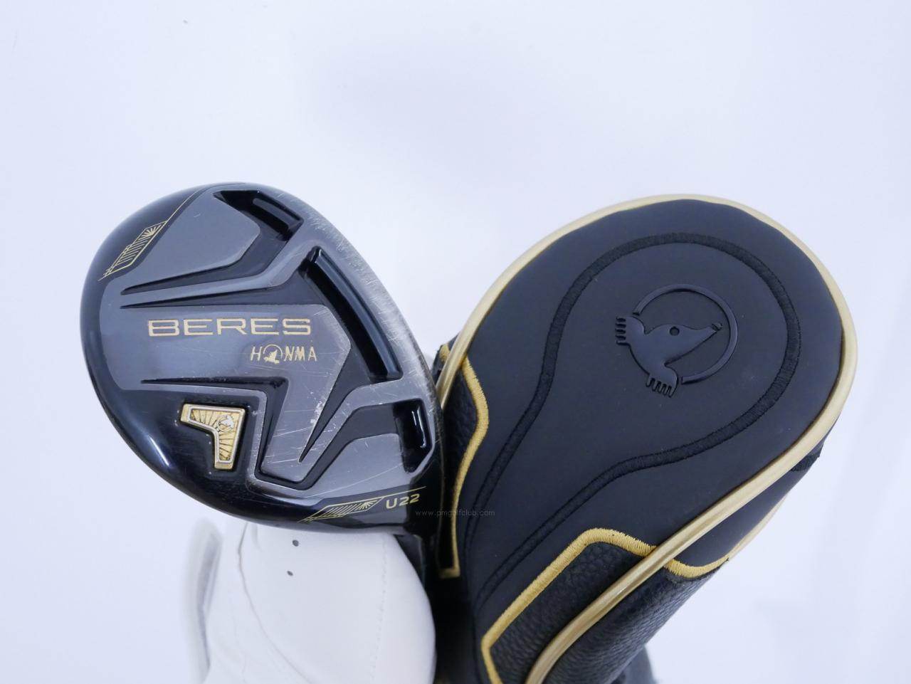 Fairway Wood : Honma : ไม้กระเทย Honma Beres Black (รุ่นปี 2023) Loft 22 ก้าน Honma ARMRQ MX Flex S