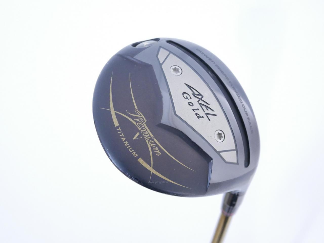 Fairway Wood : Tsuruya : หัวไม้ 5 Tsuruya AXEL Gold Premium 5 (รุ่นปี 2023 ตัวท๊อป เด้งเกินกฏ ของใหม่ 2 หมื่นกว่า) Loft 18 Flex S